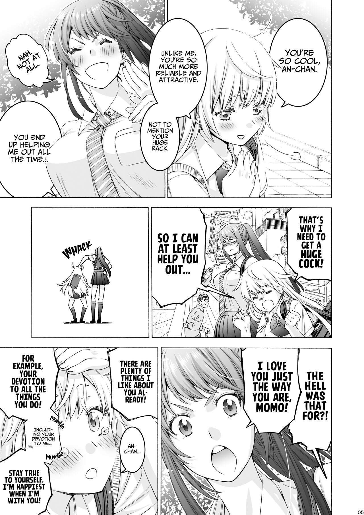 [Hogeramu]Futanari Apricot & Peach[English] [Project Valvrein] [Digital] Page 5