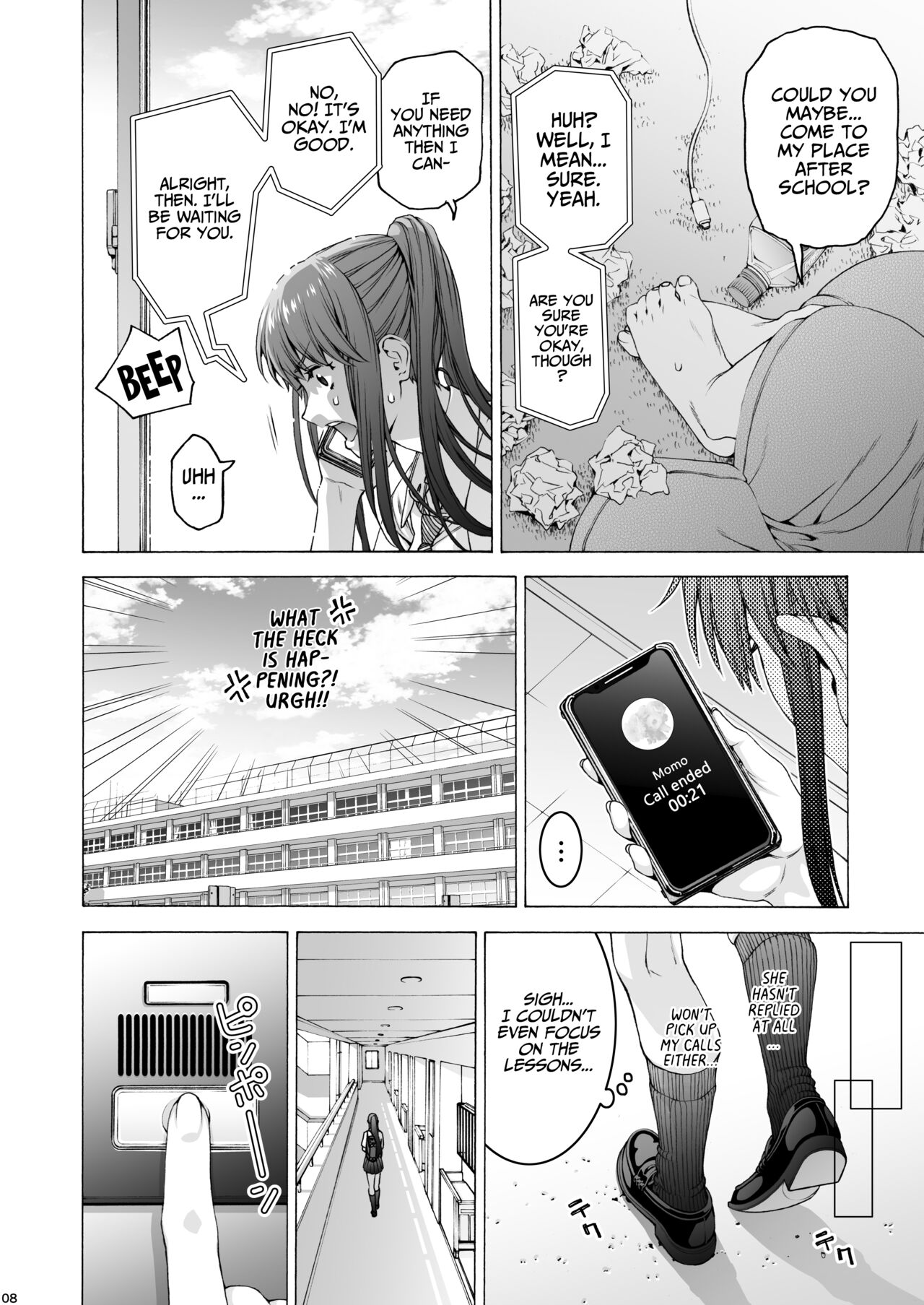 [Hogeramu]Futanari Apricot & Peach[English] [Project Valvrein] [Digital] Page 8