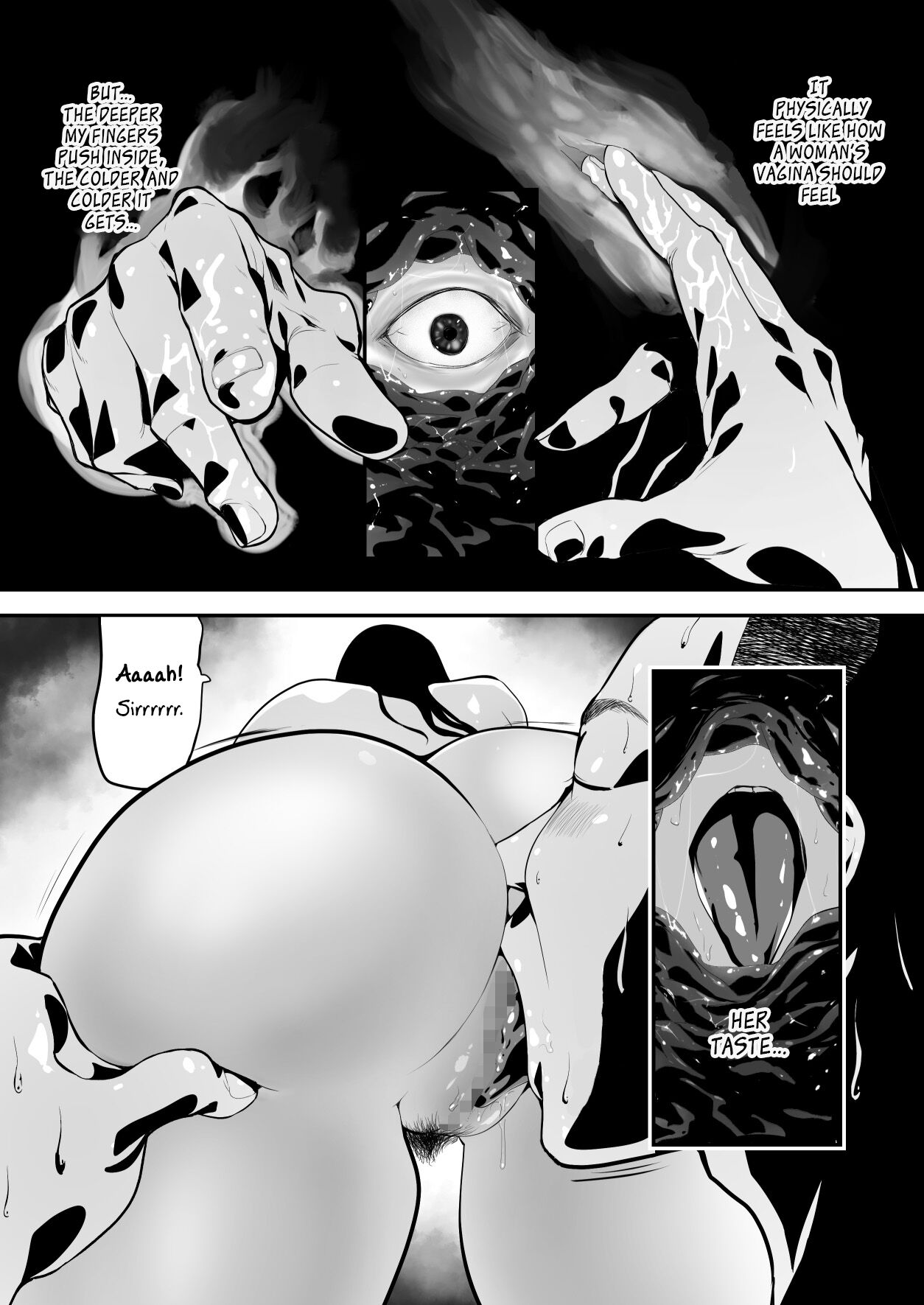[Pink Sakuhin Okiba (Pink Taro)]Hairyokan de no Ero Kyoufu Taiken | A Terrifying Erotic Experience at an Abandoned Inn[English] [LoF] Page 19