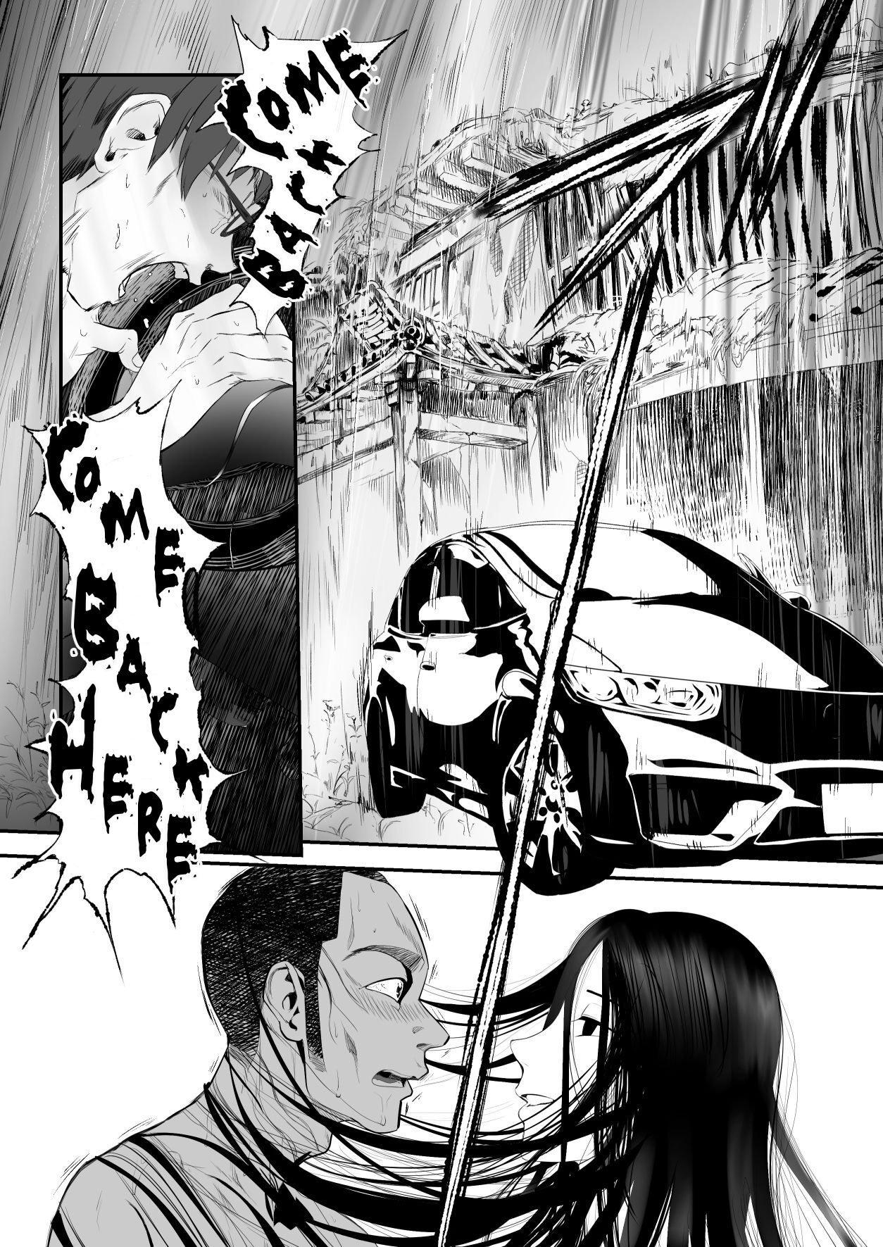 [Pink Sakuhin Okiba (Pink Taro)]Hairyokan de no Ero Kyoufu Taiken | A Terrifying Erotic Experience at an Abandoned Inn[English] [LoF] Page 41