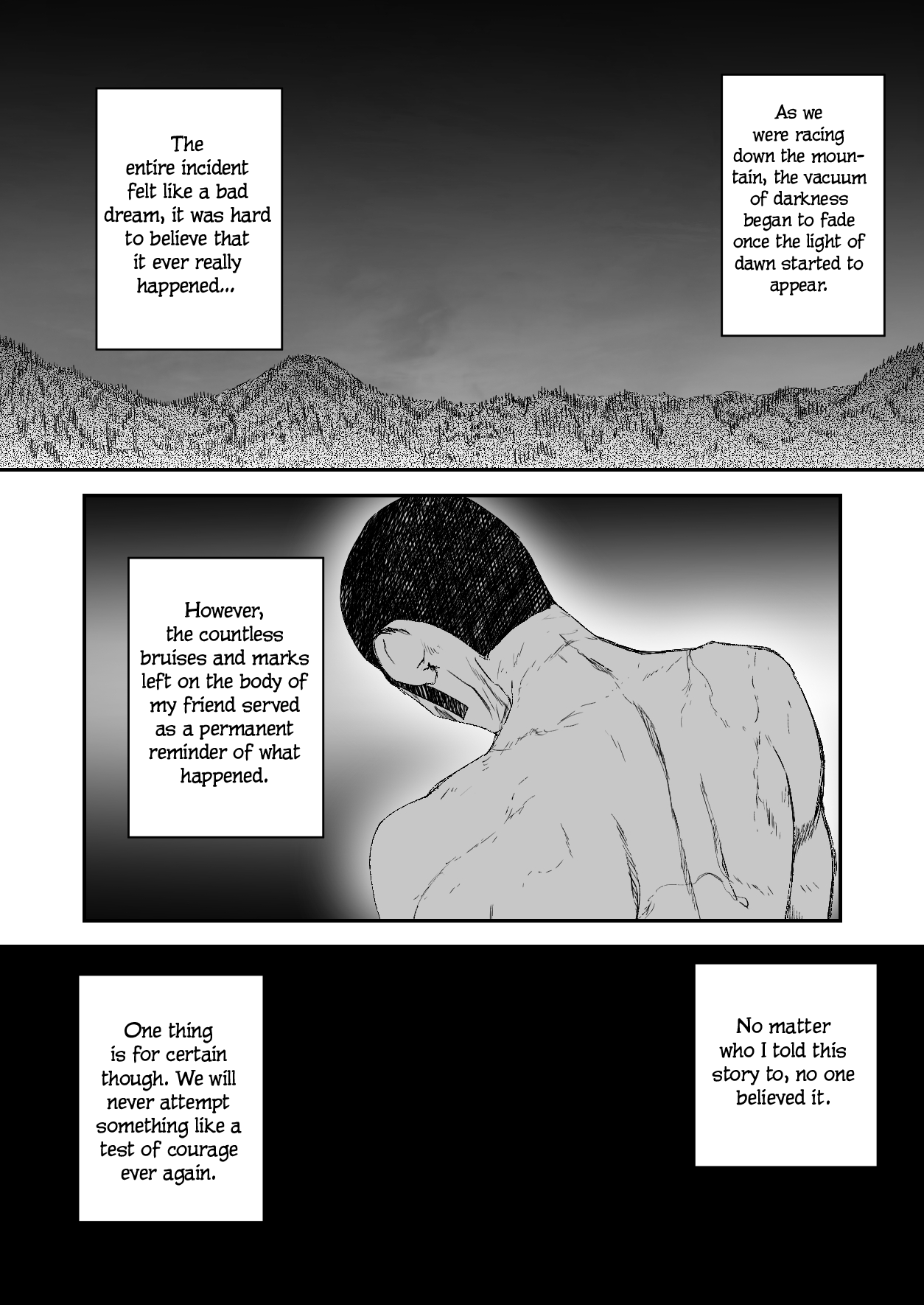 [Pink Sakuhin Okiba (Pink Taro)]Hairyokan de no Ero Kyoufu Taiken | A Terrifying Erotic Experience at an Abandoned Inn[English] [LoF] Page 45