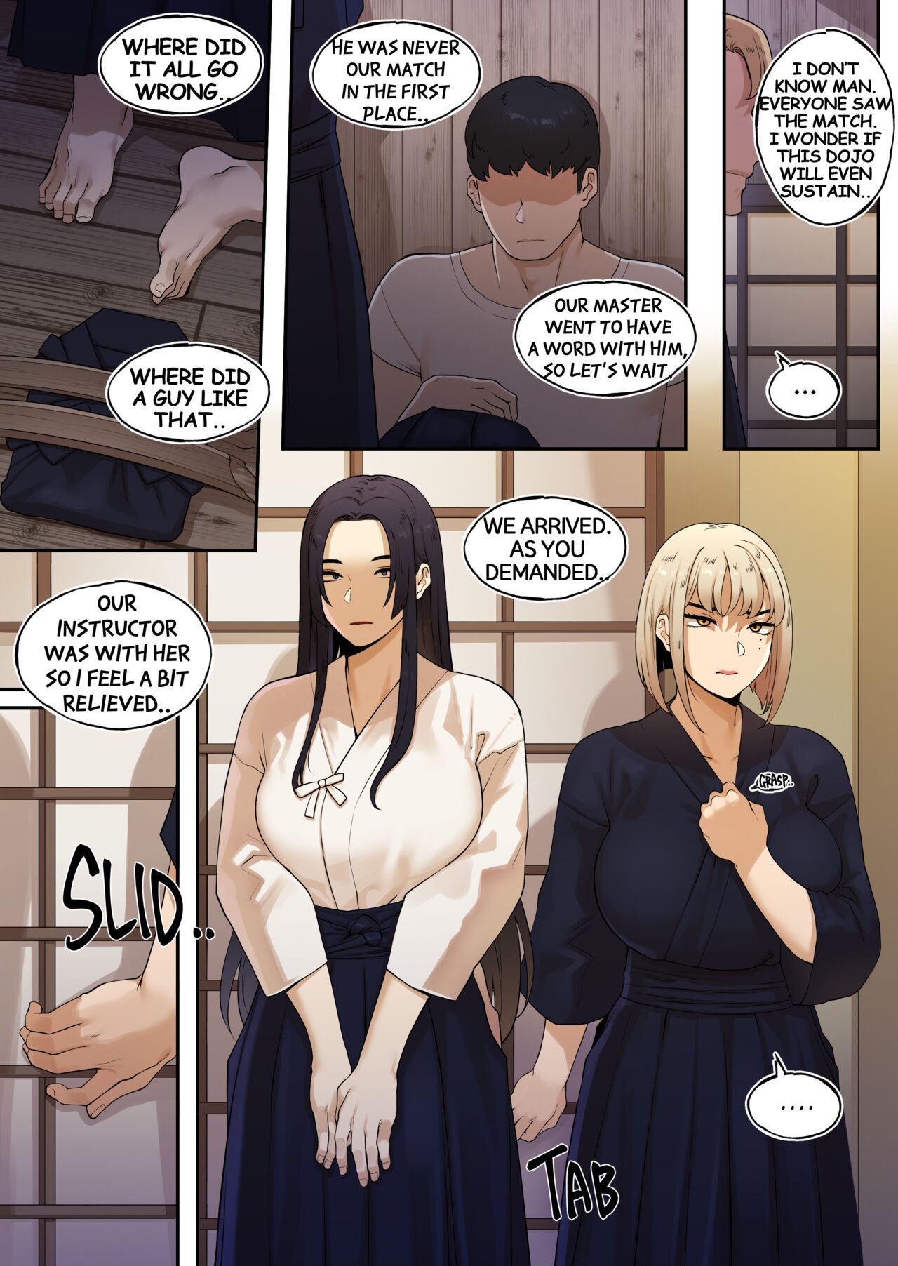 [ABBB]Kendo Dojo Storm Episode[English] [Decensored] Page 5