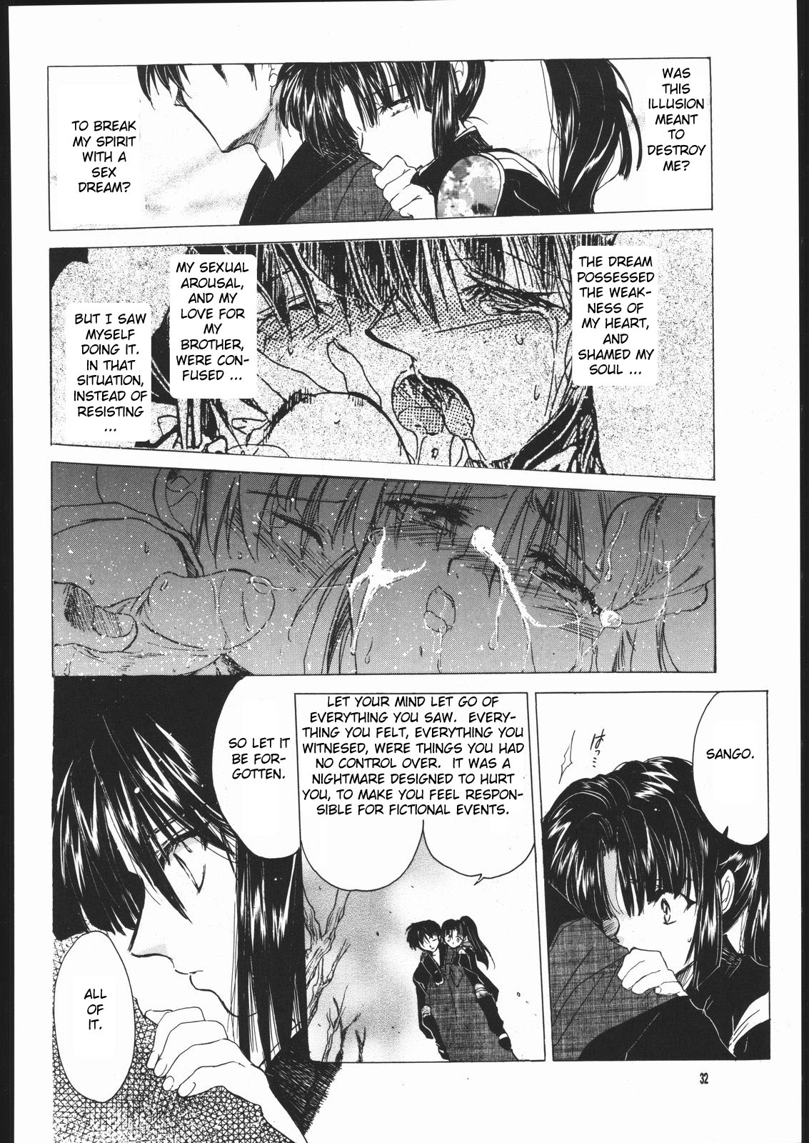 (C60) [Toko-ya (HEIZO, Kitoen)]Muku no Chi o Nagasu Ude | HOW TO SHED THE BLOOD OF INNOCENCE(Inuyasha) [English] [Colorized] Page 30
