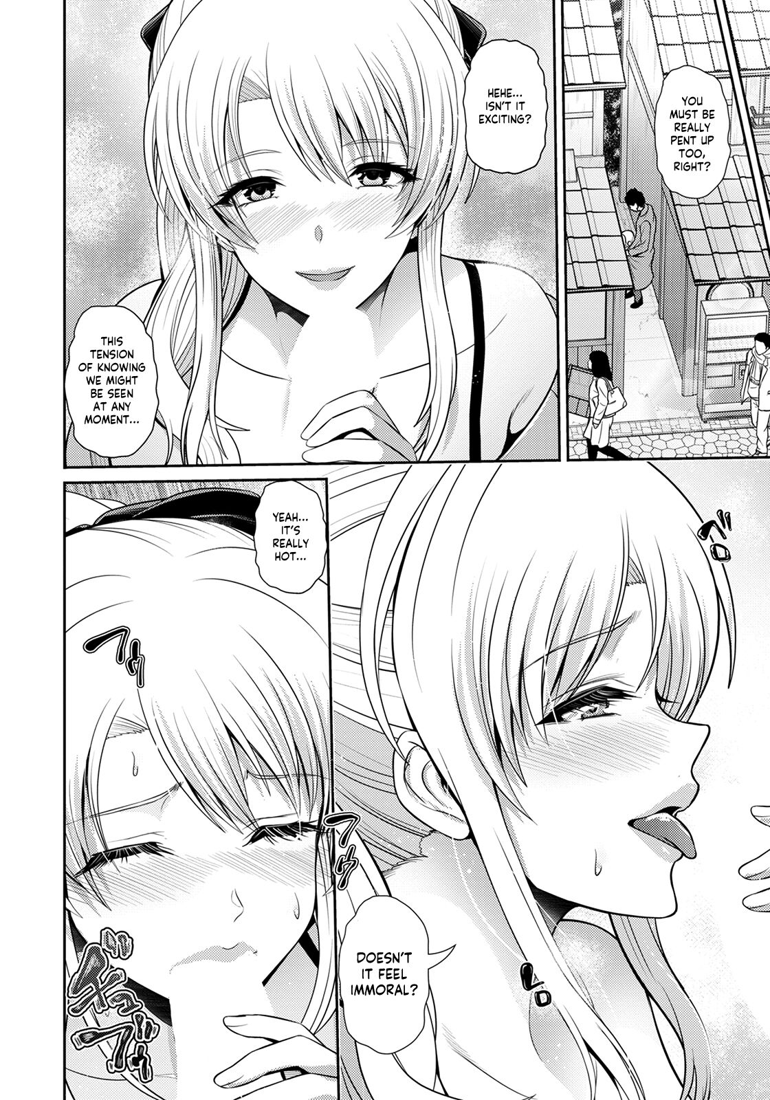 [Toba Yuga]Tsuyageshiki ~Hajimete no Roshutsu wa Soushun ni~ | A Luscious Scenery ~Her First Exposure in the Spring~(COMIC ANGEL Club 2023-04) [English] [Shiromaru] [Digital] Page 8
