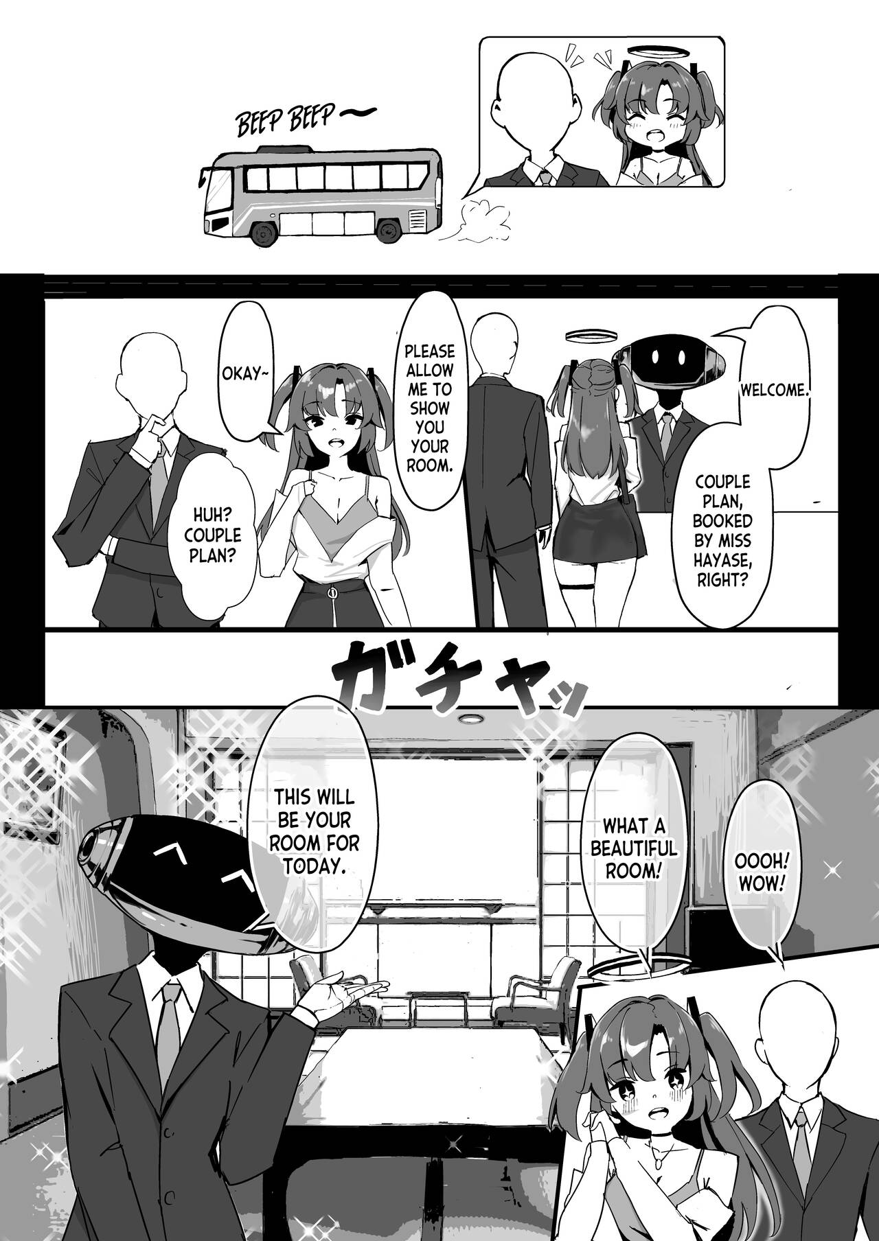 [Hoyhoy Colo]Seminar Kaikei wa Ecchi ga Shitai. Onsen Hen Zenpen - The accountant at seminar wants to have sex.(Blue Archive) [English] [desudesu] [Digital] Page 5