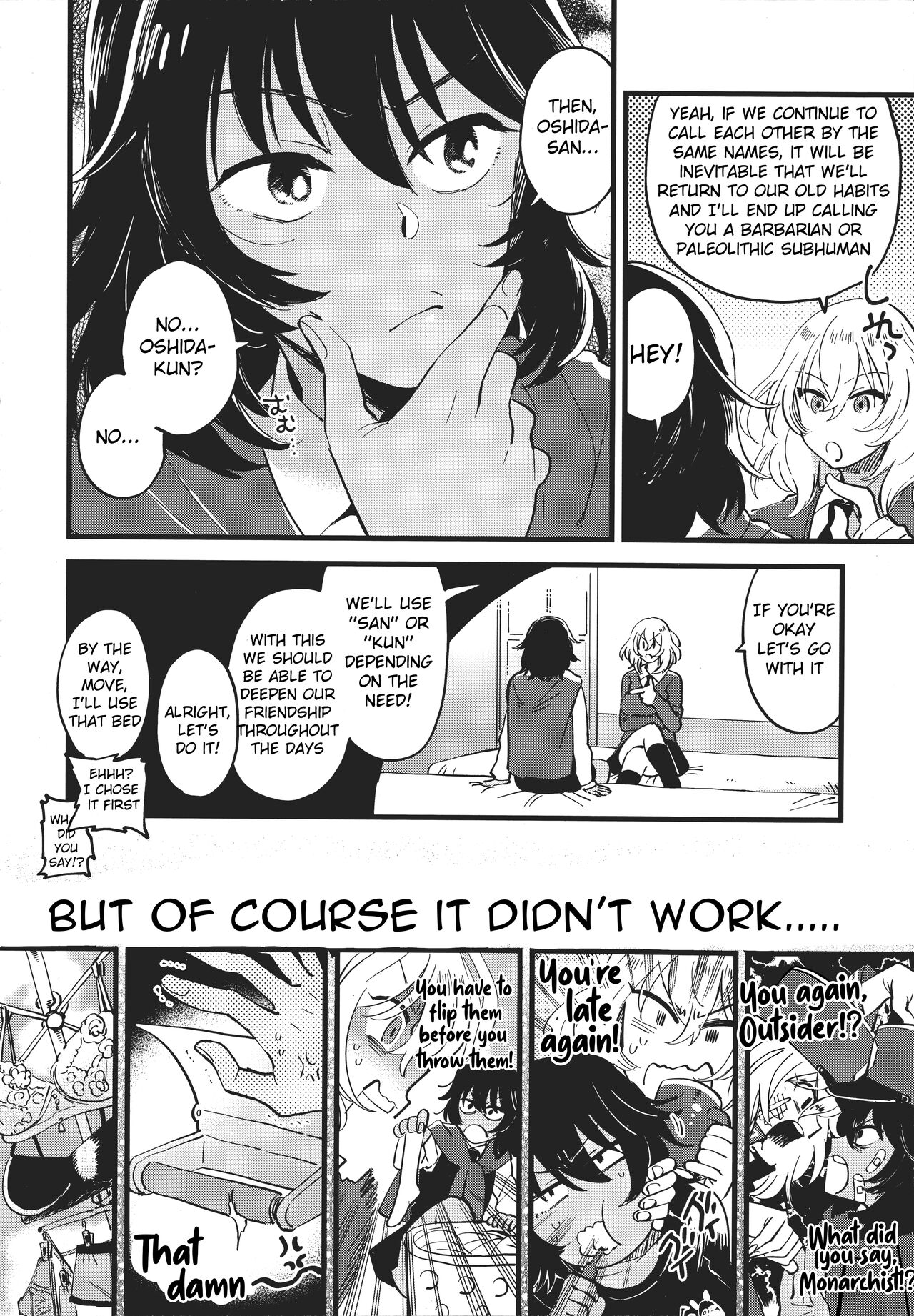 (C96) [Sonotaozey (Yukataro)]AnOshi, Nakayoku!(Girls und Panzer) [English] [Raknnkarscans] Page 5