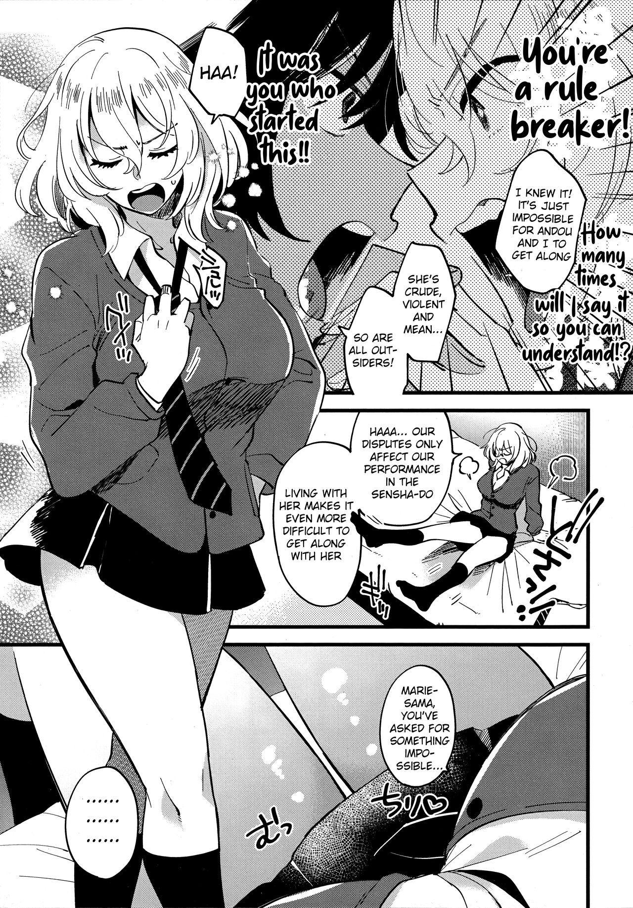 (C96) [Sonotaozey (Yukataro)]AnOshi, Nakayoku!(Girls und Panzer) [English] [Raknnkarscans] Page 6