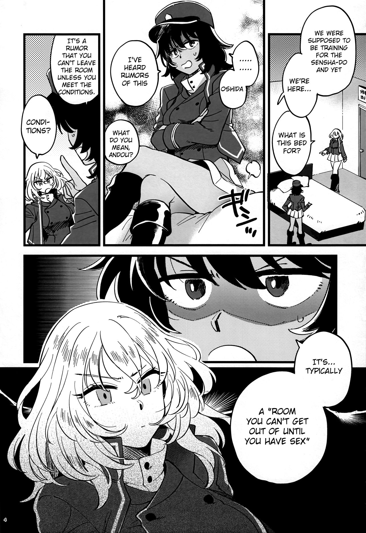 [Sonotaozey (Yukataro)]Tojikomerarete Kusuri Nonde Sorekara no Aida(Girls und Panzer) [English] [Raknnkarscans] Page 3