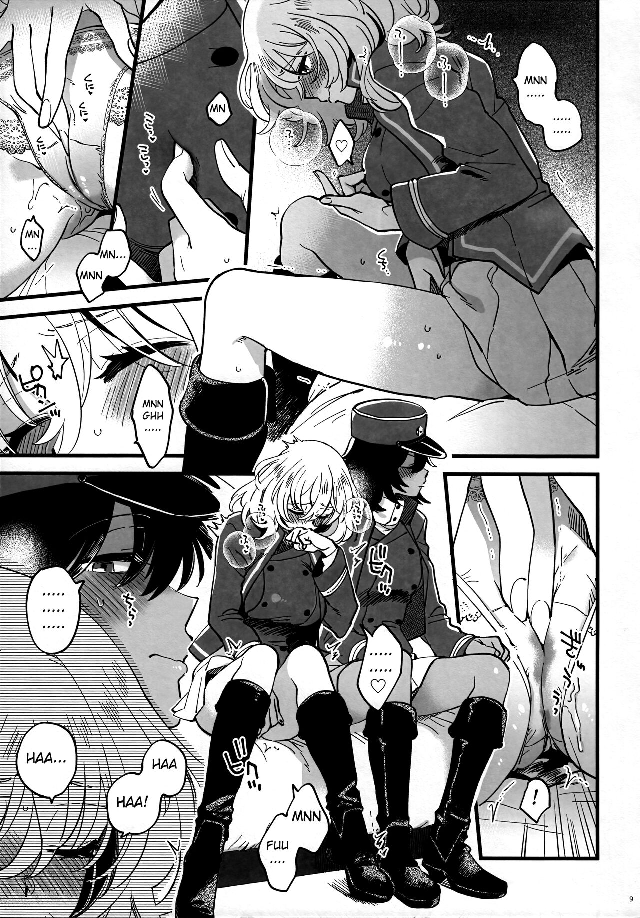 [Sonotaozey (Yukataro)]Tojikomerarete Kusuri Nonde Sorekara no Aida(Girls und Panzer) [English] [Raknnkarscans] Page 8