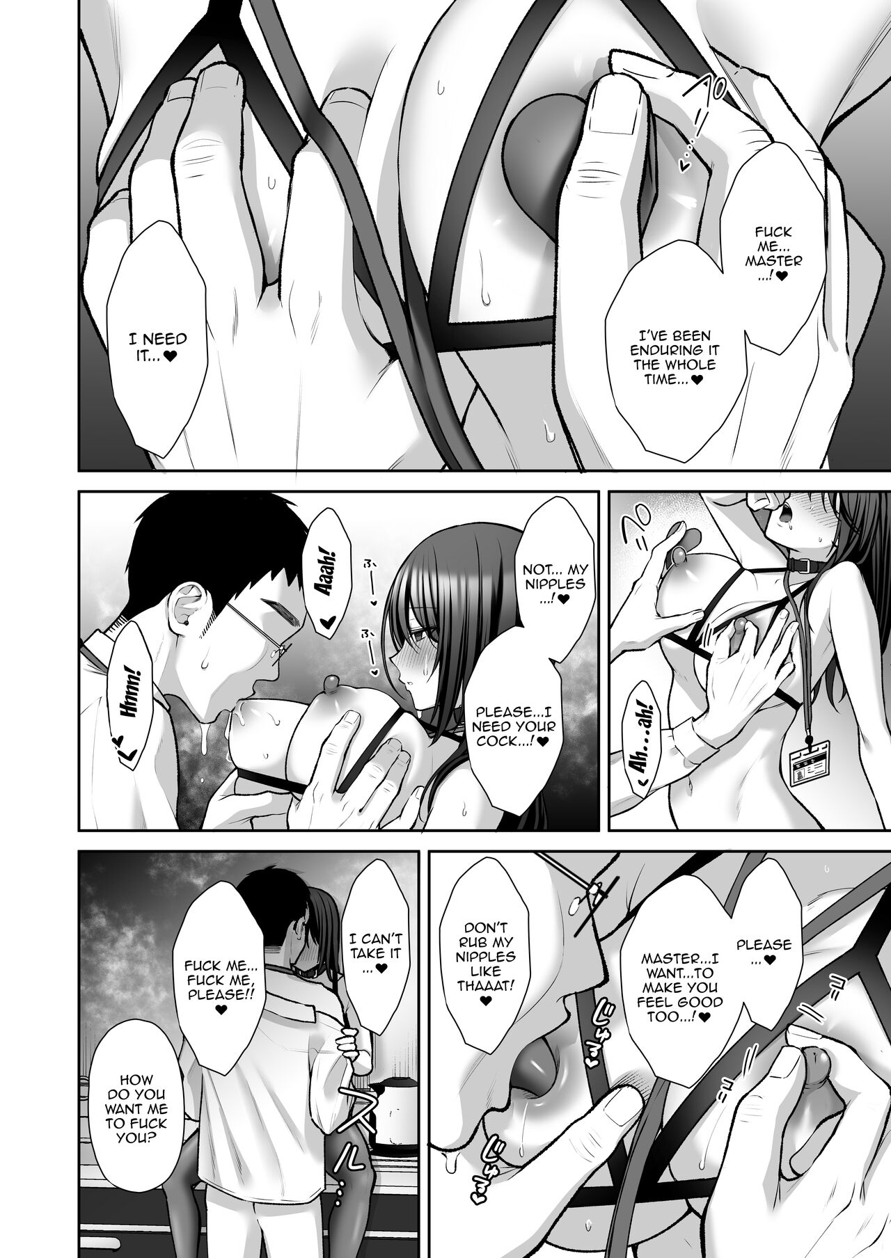 [Ichigo Crown (Yuzuri Ai)]Utakata 2 ~Uraaka DoM Haken OL Onaho Choukyou~ | An Office Lady's Behind The Scenes Masochistic Onahole Training 2[English] {Doujins.com} Page 28