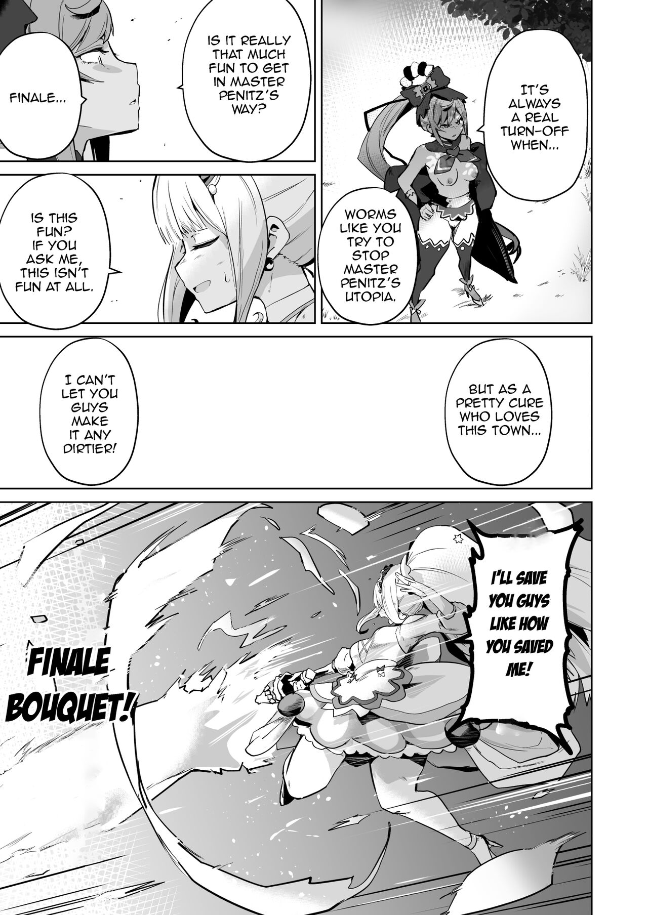 [aheazif (Sanatuki)]Delipako Party Butacure(Delicious Party Precure) [English] [Digital] Page 41