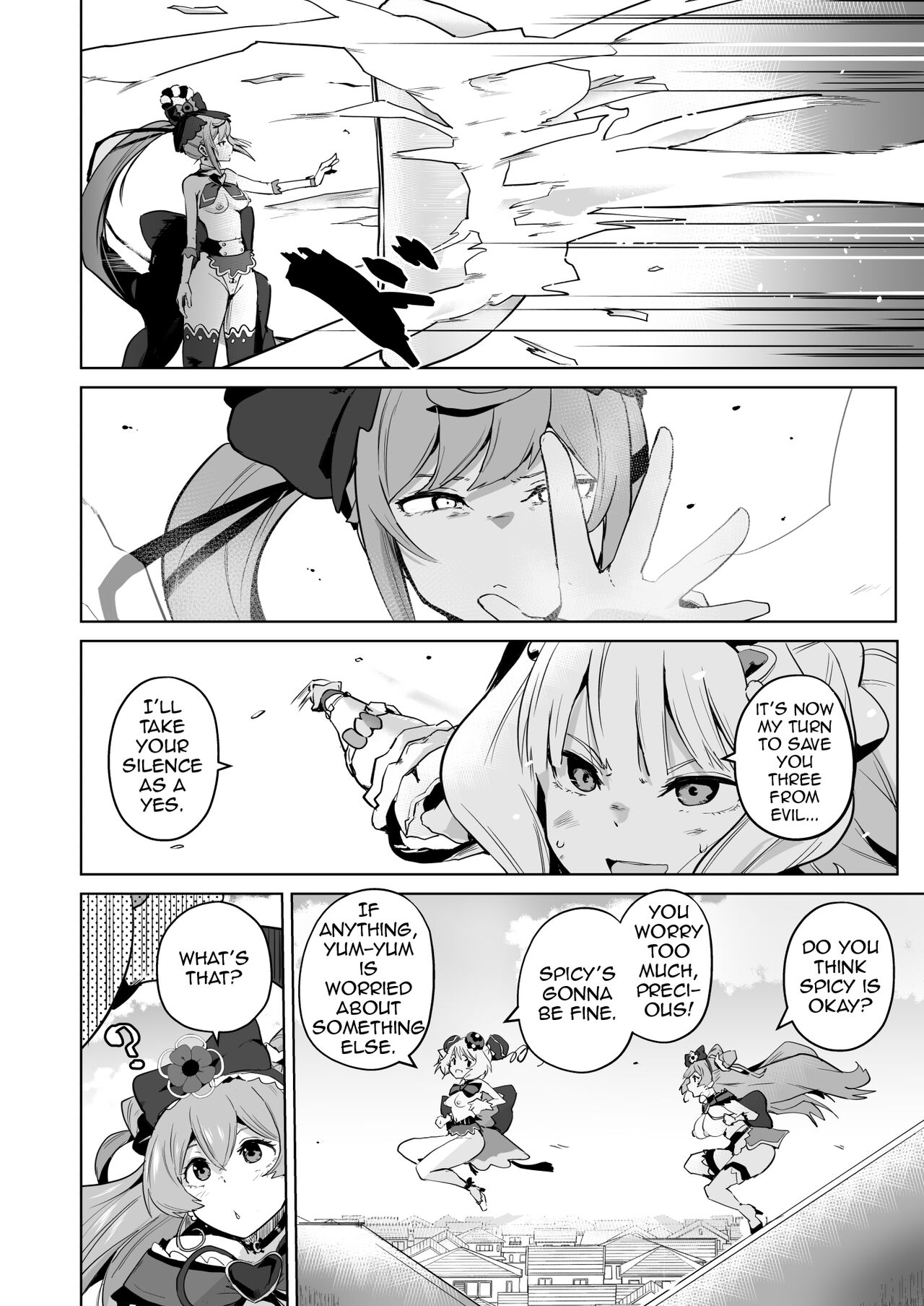 [aheazif (Sanatuki)]Delipako Party Butacure(Delicious Party Precure) [English] [Digital] Page 42