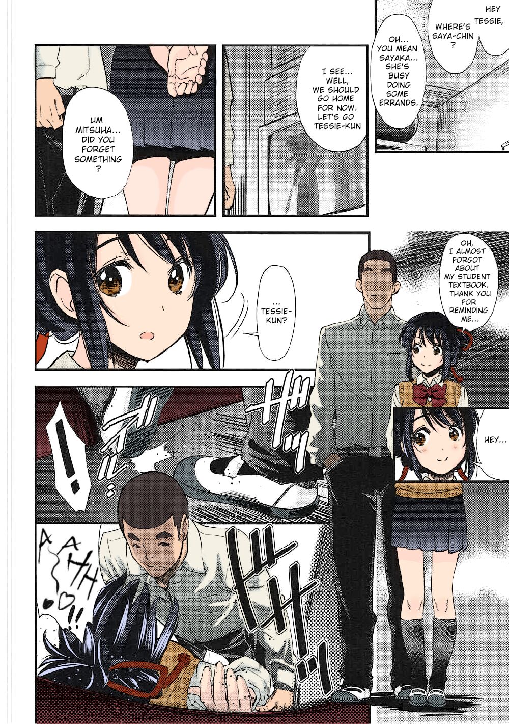 Kimi no na wa : After Story - Mitsuha ~Netorare~[Syukurin] (Colorized by mikakucoloring) Page 105
