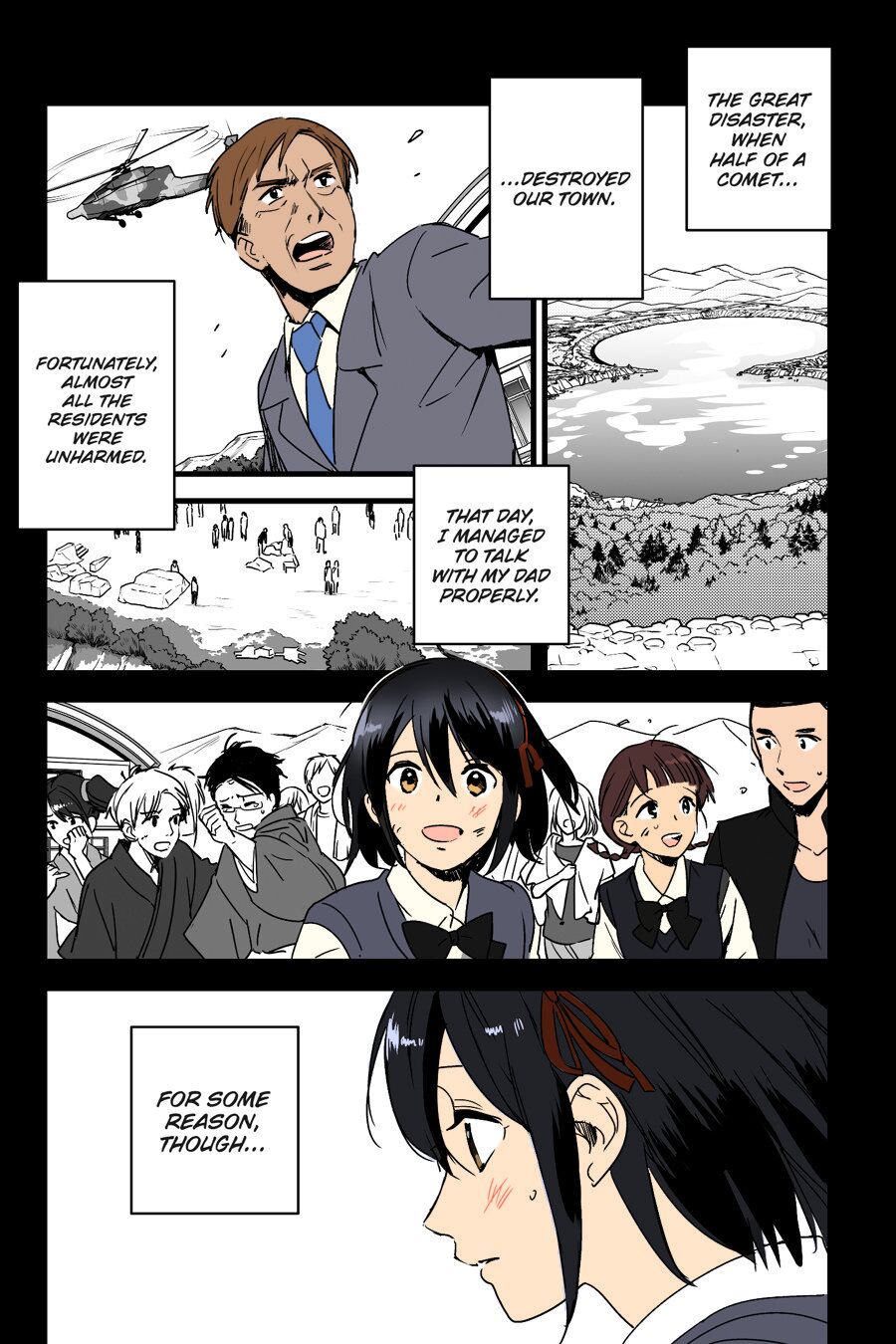 Kimi no na wa : After Story - Mitsuha ~Netorare~[Syukurin] (Colorized by mikakucoloring) Page 13