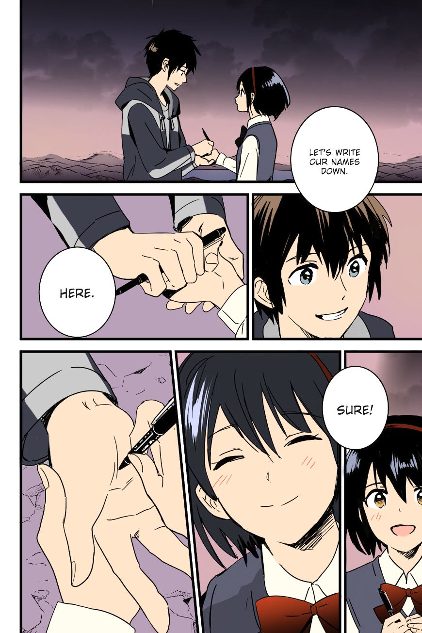 Kimi no na wa : After Story - Mitsuha ~Netorare~[Syukurin] (Colorized by mikakucoloring) Page 5