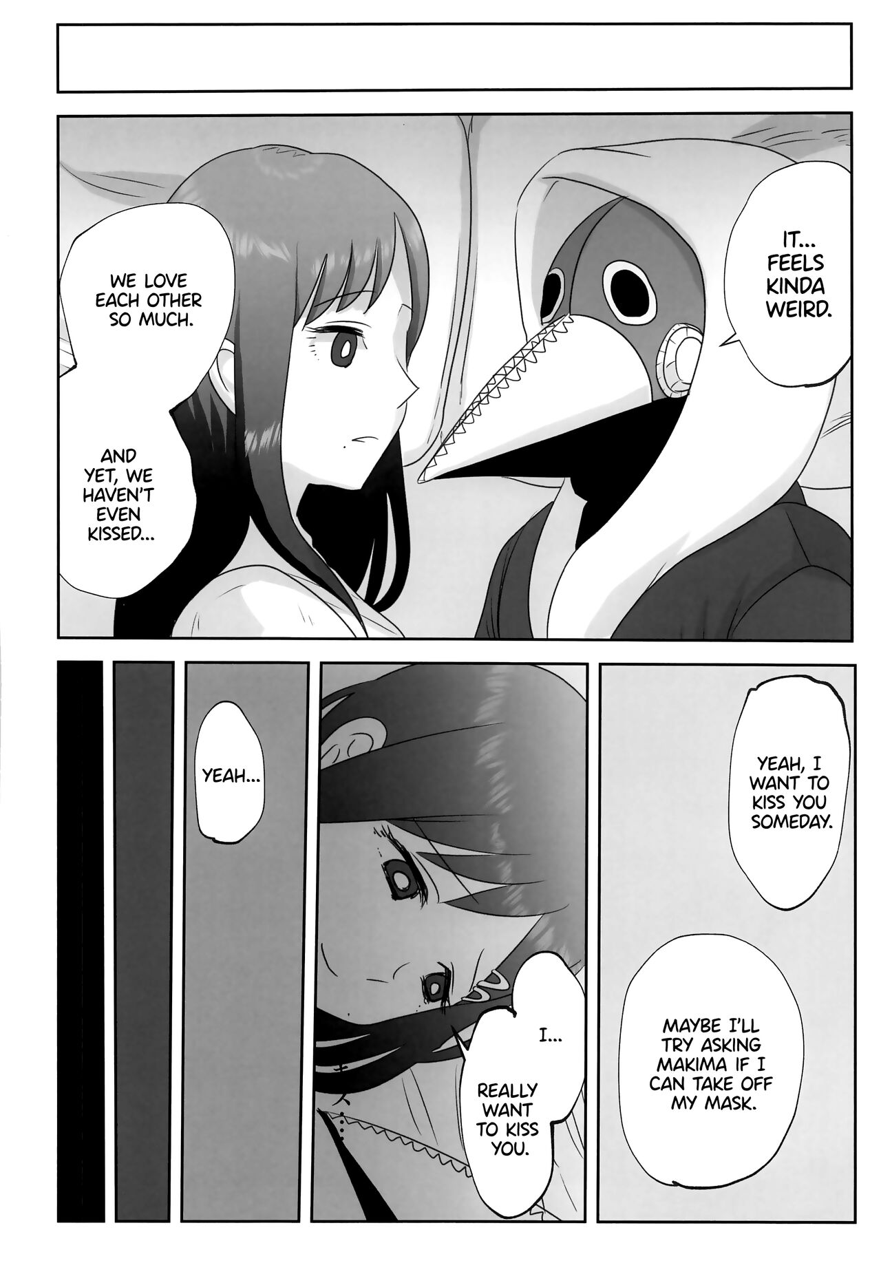 (Fuyu no Doujinsai 2022) [Wanriky]LAST KISS(Chainsaw Man) [English] [WataTL] Page 33