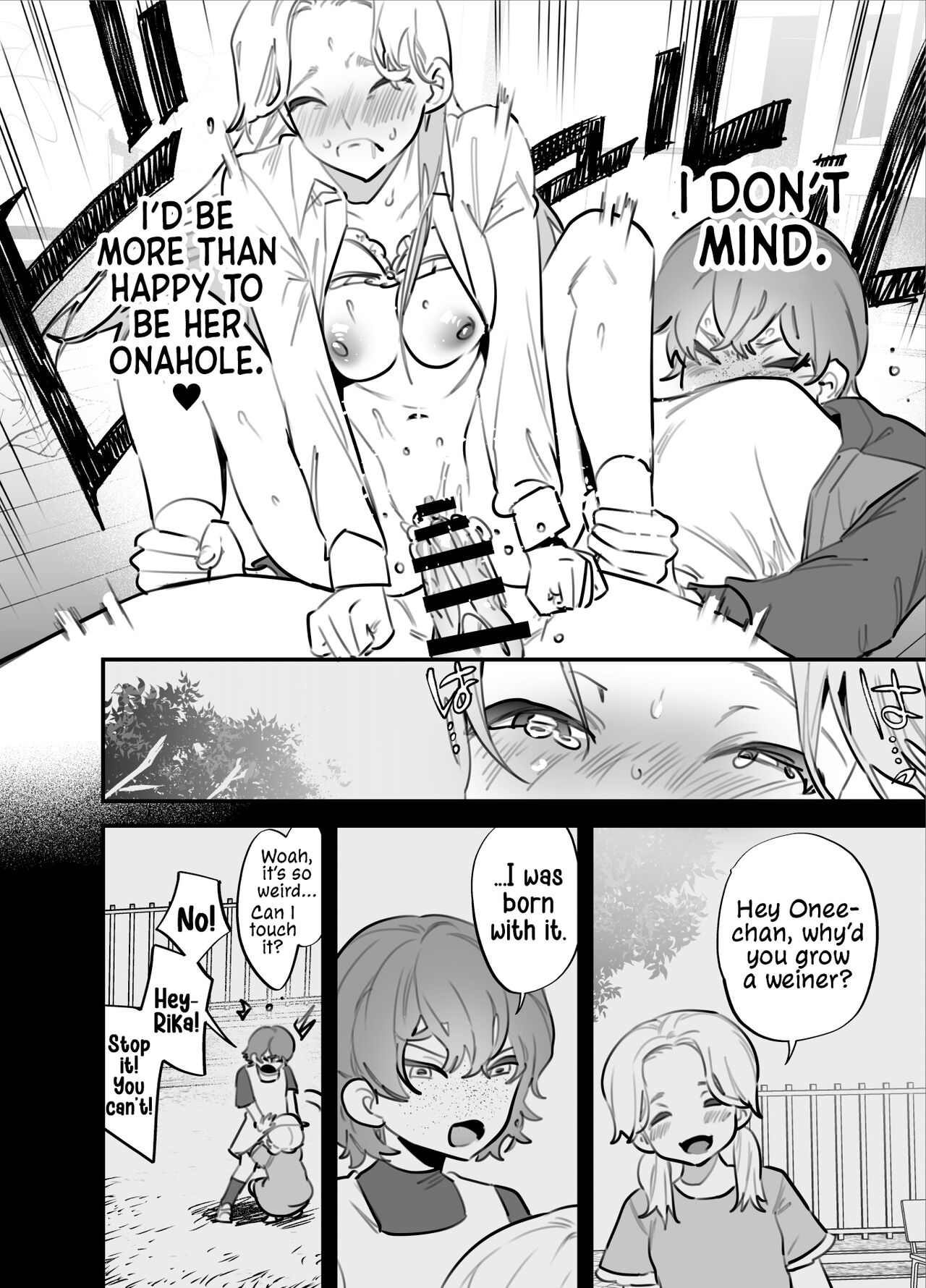 [Tosha Pink (Chimeda)]Hitorijime - Futanari Ane x Imouto | All Mine - Futa Older Sister x Little Sister[English] [Mr_Person] Page 13