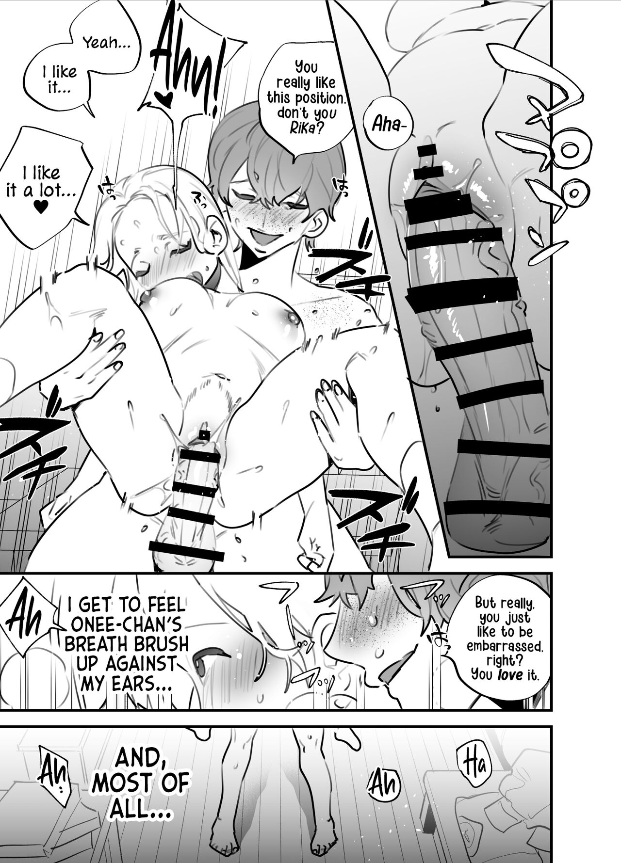 [Tosha Pink (Chimeda)]Hitorijime - Futanari Ane x Imouto | All Mine - Futa Older Sister x Little Sister[English] [Mr_Person] Page 16
