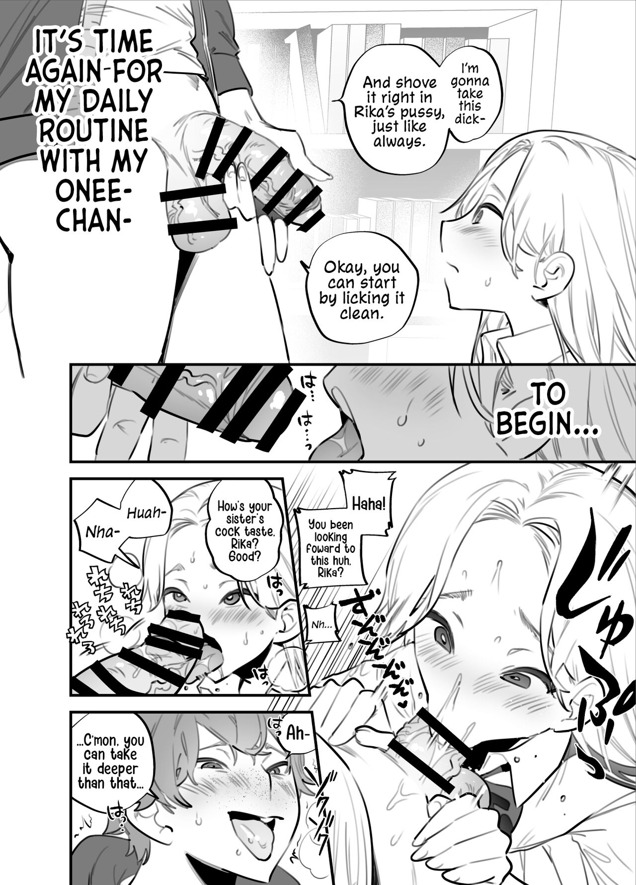 [Tosha Pink (Chimeda)]Hitorijime - Futanari Ane x Imouto | All Mine - Futa Older Sister x Little Sister[English] [Mr_Person] Page 5