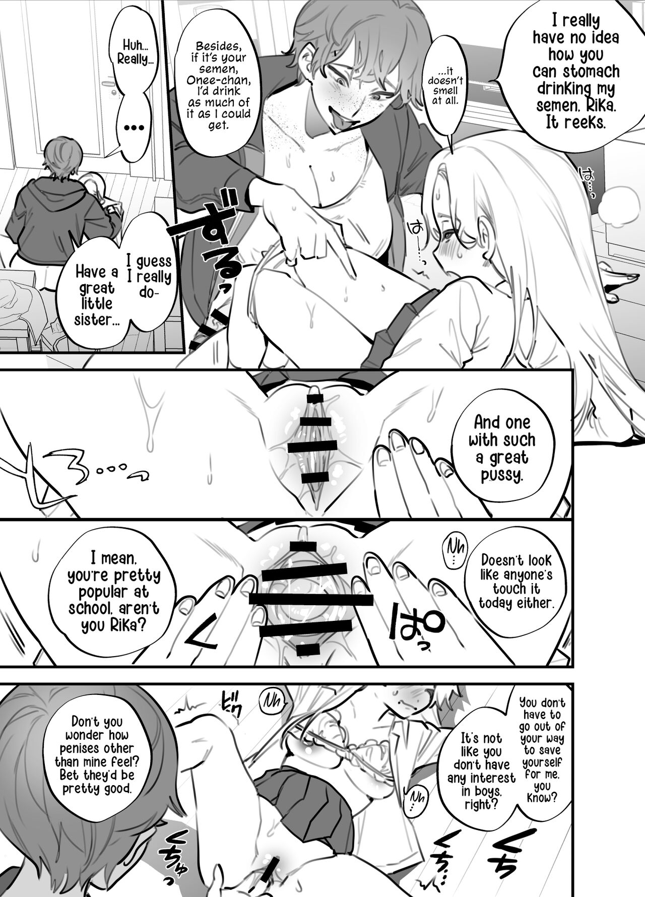 [Tosha Pink (Chimeda)]Hitorijime - Futanari Ane x Imouto | All Mine - Futa Older Sister x Little Sister[English] [Mr_Person] Page 8