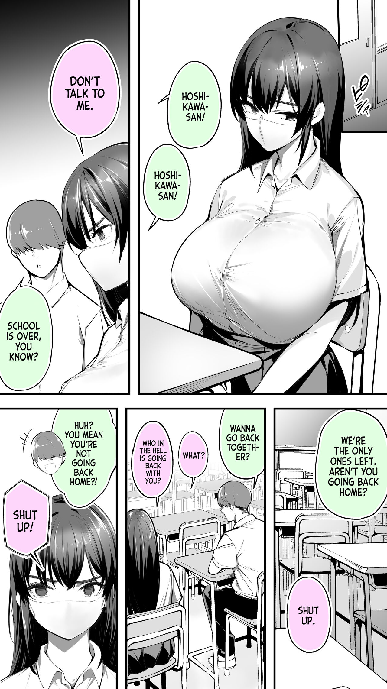 [STUDIO HUAN (Raidon)]Okoranaide Hoshikawa-san | Hey, Hold your Horses, Hoshikawa-san![English] [Team Rabu2] Page 3