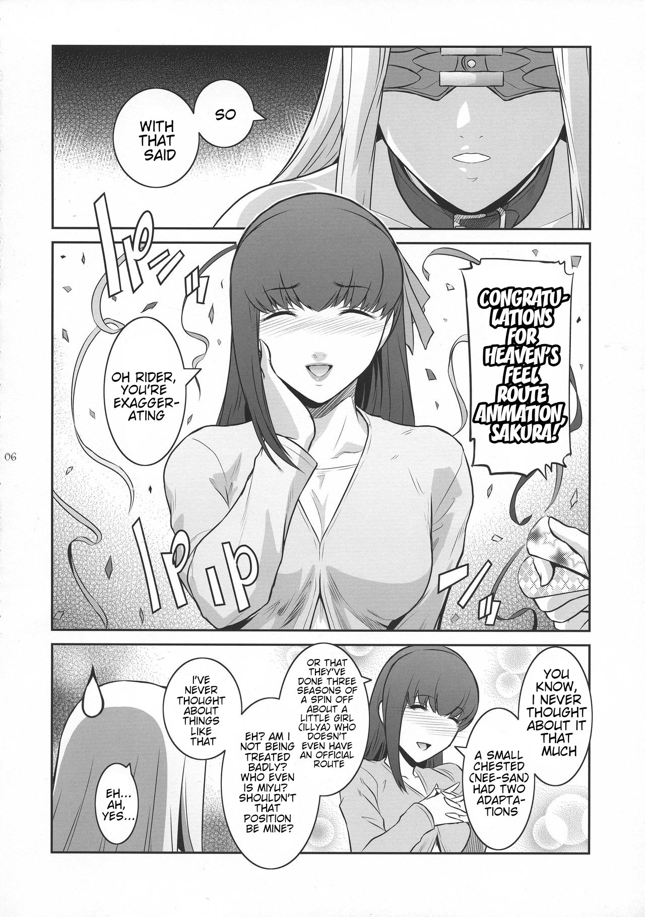 (C93) [Kokonokiya (Kokonoki Nao)]Sakura Wars(Fate/stay night) [English] Page 6