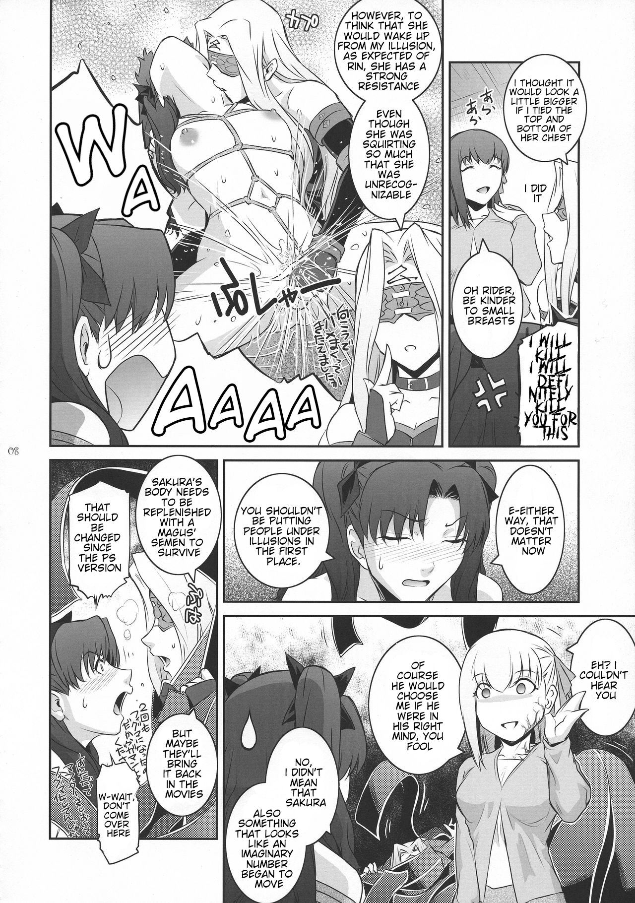 (C93) [Kokonokiya (Kokonoki Nao)]Sakura Wars(Fate/stay night) [English] Page 8
