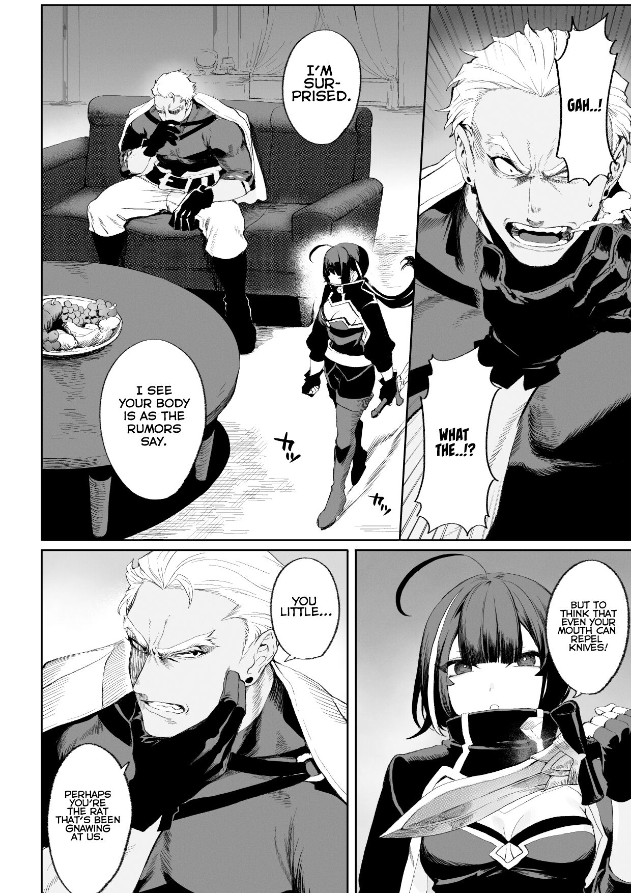 [Nekono Oyashiro (Mashu)]Ikusa Otome to Ikusa Goto! ~Onna Ansatsusha Hen~[English] [Zaku Scans] Page 34