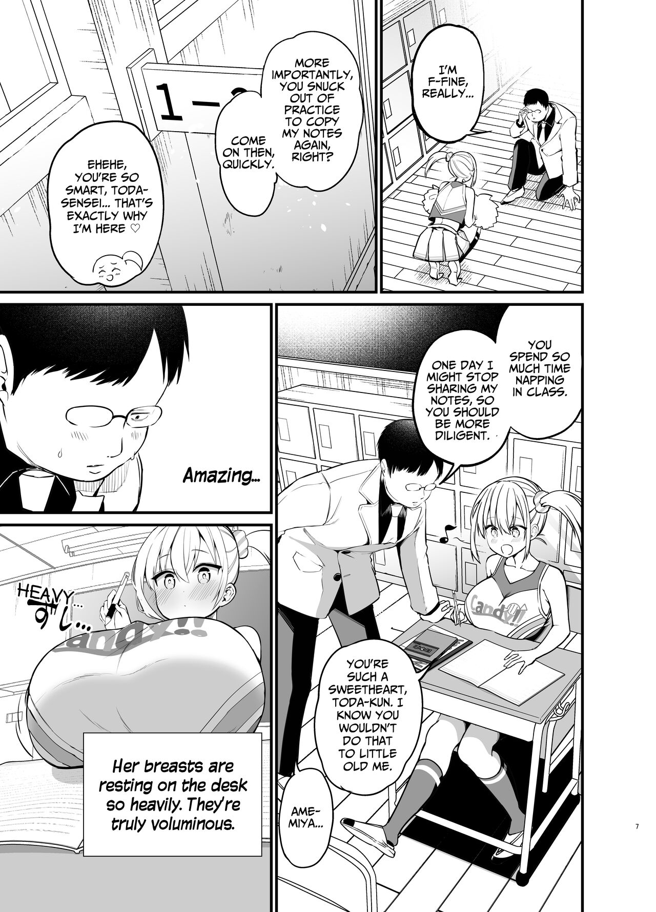 [Aohimo Familia (Aohimo)]Kobitcheer! ~Koakuma Cheer o Dekachin de Wakaraseru~[English] [rubyr] [Digital] Page 6
