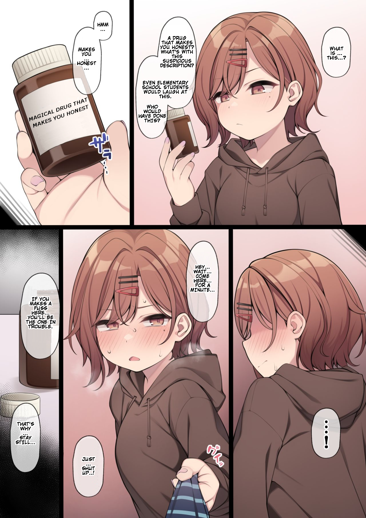 [Moo]Benri na Okusuri no Chikara o Kariru Madoka-chan (Mousou) | Madoka-chan Gets a Help From a Magical Drug(THE iDOLM@STER: Shiny Colors) [English] Page 2