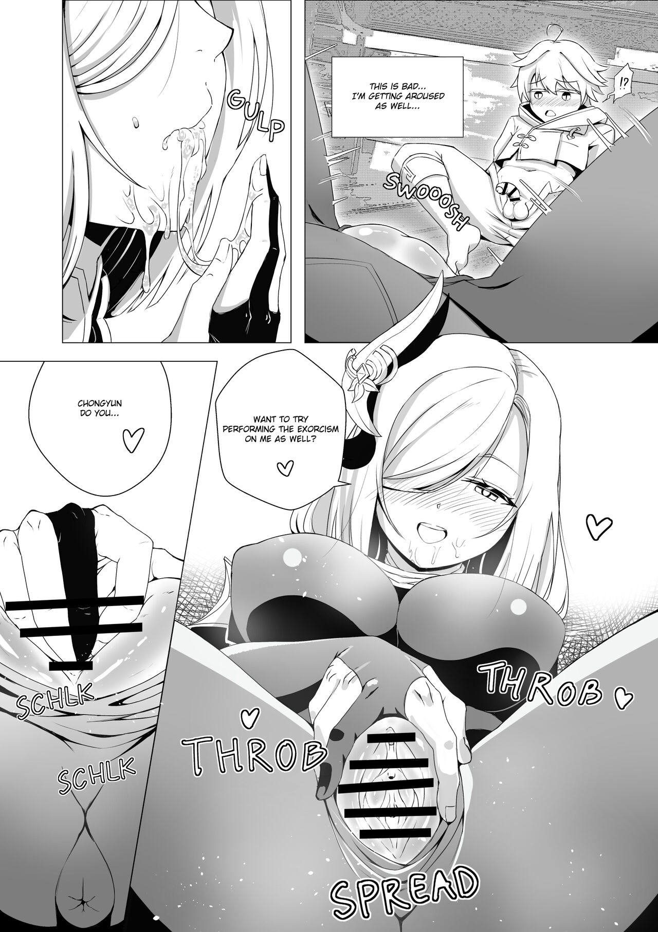 [Low Fee]Emergency Exorcist Training(Genshin Impact) [English] Page 10