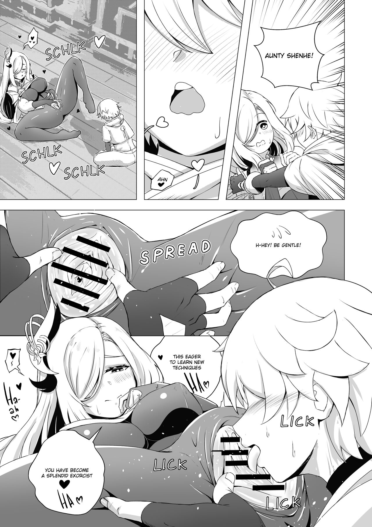 [Low Fee]Emergency Exorcist Training(Genshin Impact) [English] Page 11