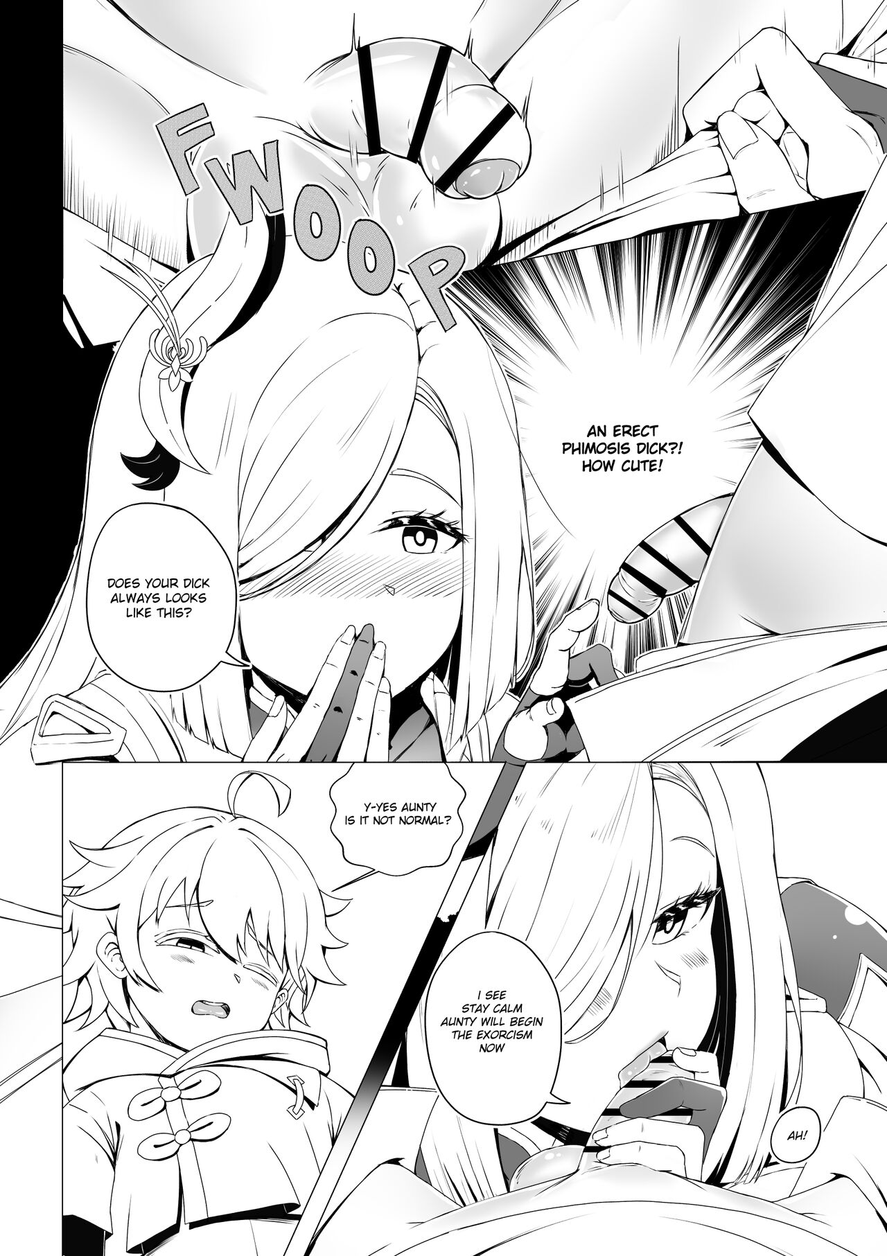 [Low Fee]Emergency Exorcist Training(Genshin Impact) [English] Page 6