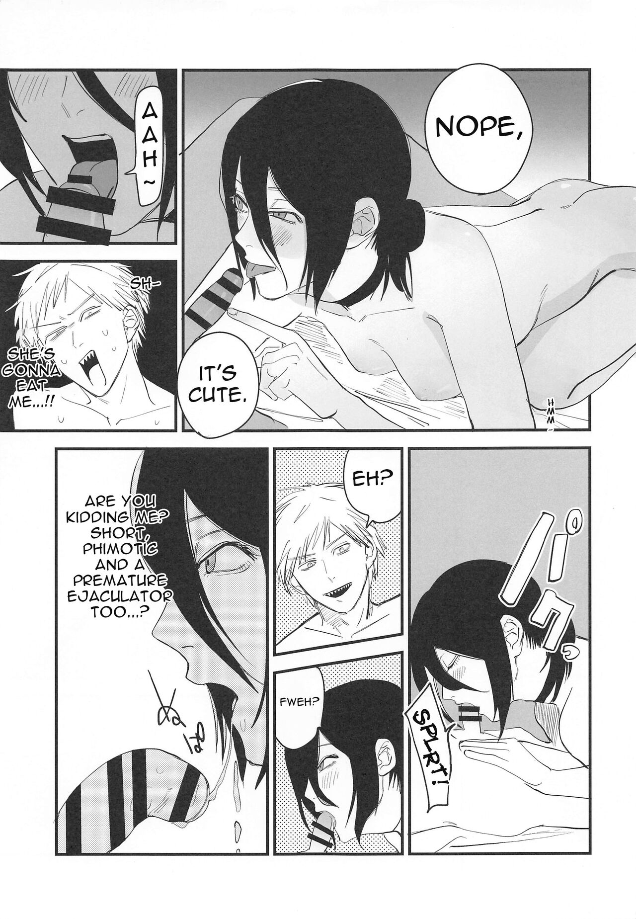 (C101) [OnikuShop (Onikuya)]Denji-kun, Chotto Kyuukei Shimasen ka? | Why Don't We Take a Break, Denji?(Chainsaw Man) [English] {Doujins.com} Page 6