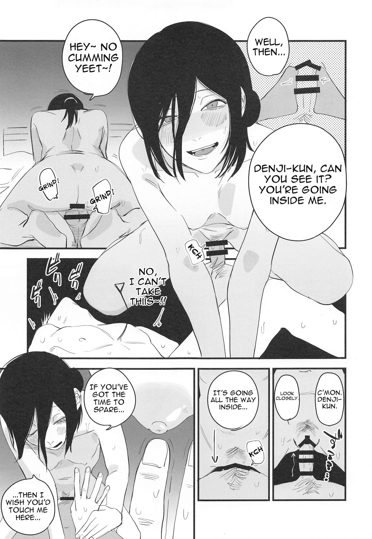 (C101) [OnikuShop (Onikuya)]Denji-kun, Chotto Kyuukei Shimasen ka? | Why Don't We Take a Break, Denji?(Chainsaw Man) [English] {Doujins.com} Page 8