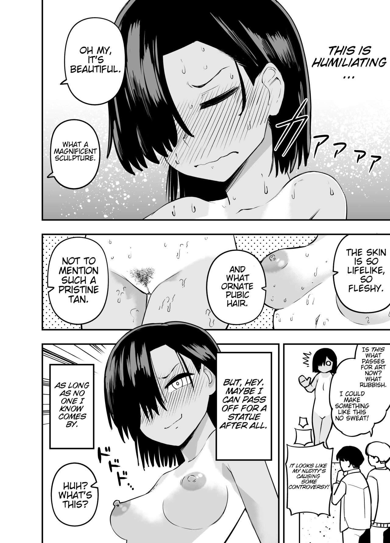 [Sochiin Shounen Gasshoudan (Ashikoshi Gakugaku Iwashi Tarou)]Watashi wa Tanin ni Mirarete Koufun suru Hentai Janai noni | I'm Not Some Pervert Who Gets Off On Being Watched!![English] Page 12
