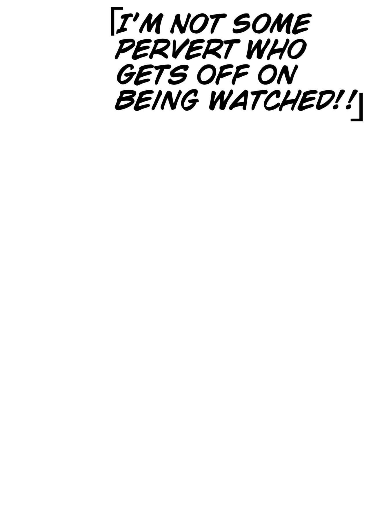 [Sochiin Shounen Gasshoudan (Ashikoshi Gakugaku Iwashi Tarou)]Watashi wa Tanin ni Mirarete Koufun suru Hentai Janai noni | I'm Not Some Pervert Who Gets Off On Being Watched!![English] Page 2
