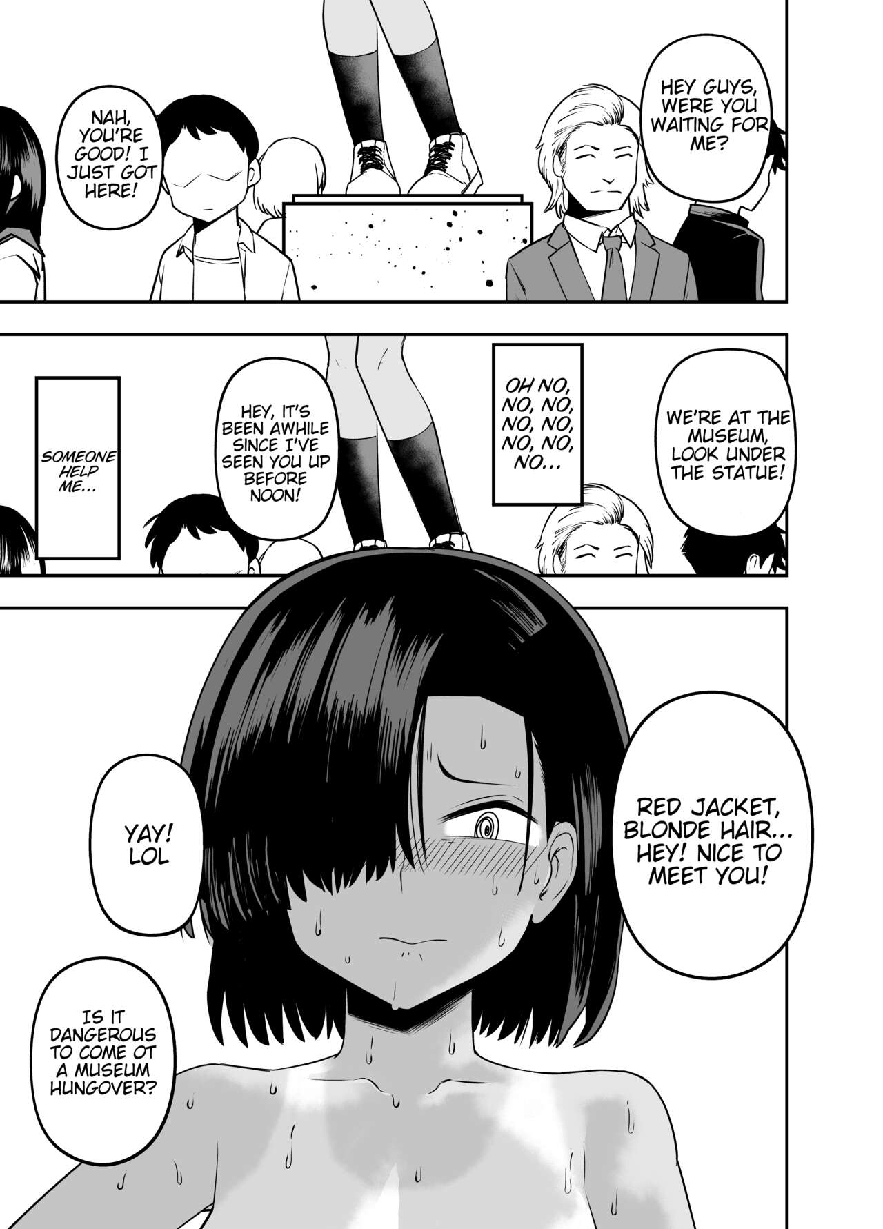 [Sochiin Shounen Gasshoudan (Ashikoshi Gakugaku Iwashi Tarou)]Watashi wa Tanin ni Mirarete Koufun suru Hentai Janai noni | I'm Not Some Pervert Who Gets Off On Being Watched!![English] Page 3