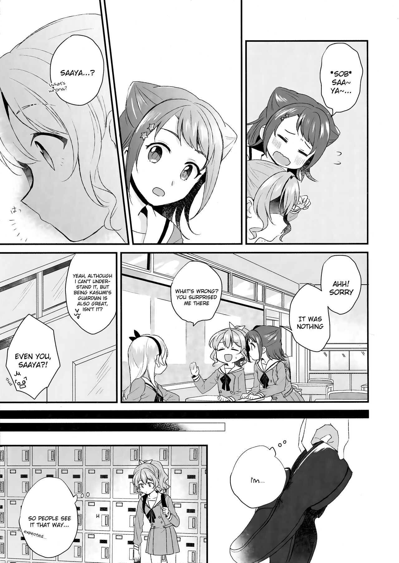 (BanG Dreamer's Party! 4th STAGE) [POCHI (Nagisora Riku)]Hogosha da nante Yobanaide(BanG Dream!) [English] Page 7