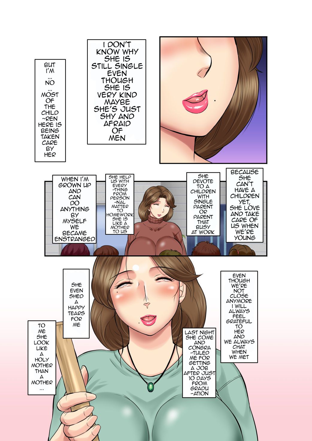 [Fuusen Club]Jukushojo Shojo no Oba-san o Isshuukan de Inran ni suru Houhou[English][LQ] Page 4