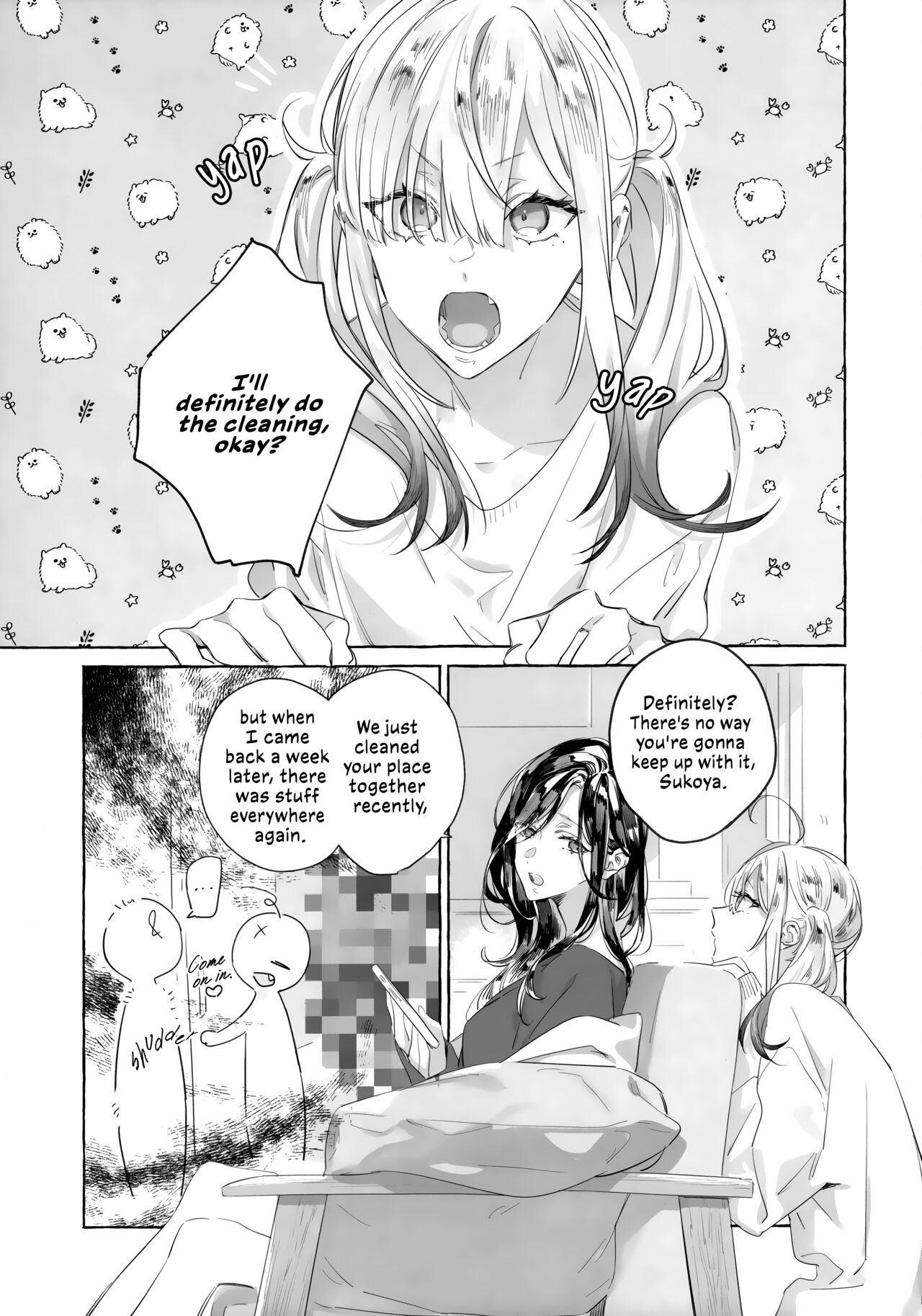 [Sleeper (Nekomura)]Gomen ne, xxx Dekinakute | I'm Sorry, I Can't xxx(Shirayuki Tomoe, Sukoya Kana) [English] [Sappho Scans] [Digital] Page 4