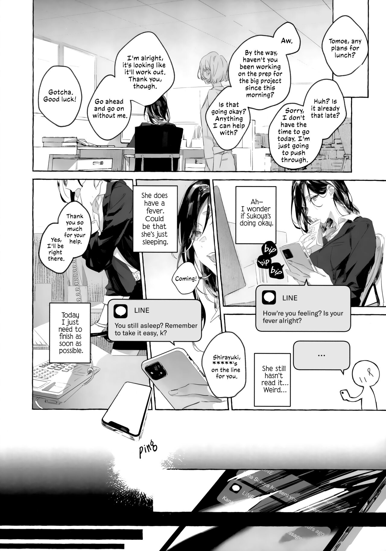 [Sleeper (Nekomura)]Gomen ne, xxx Dekinakute | I'm Sorry, I Can't xxx(Shirayuki Tomoe, Sukoya Kana) [English] [Sappho Scans] [Digital] Page 9