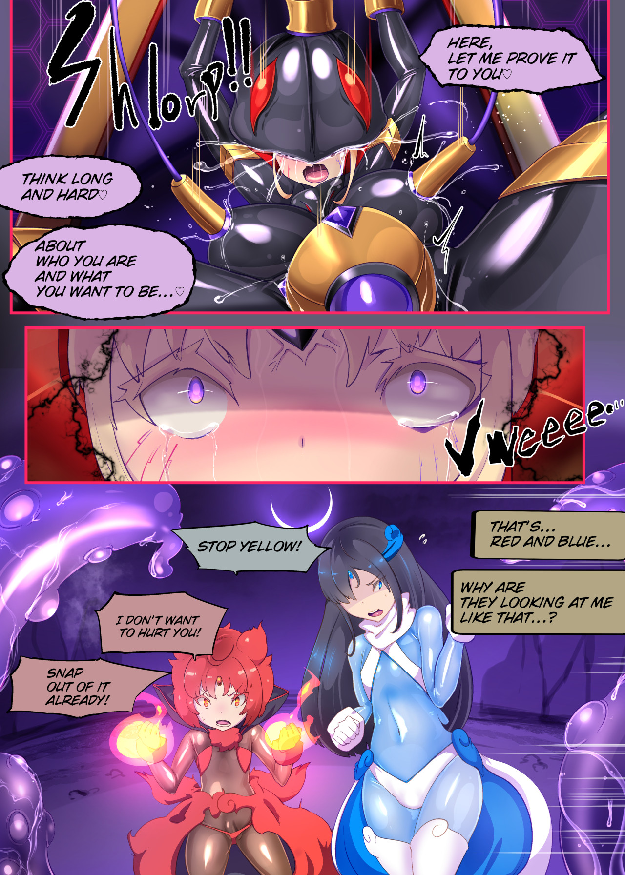[Yasemura lo-ru (Teishoku, Toyono Kitsune.)]Josou Shounen Hero no Kimi ga Nyotaika shite Mob Sentouin ni Ochiru Manga -Jain TS Sennou Trance Mob Sentouin!-[English] Page 17