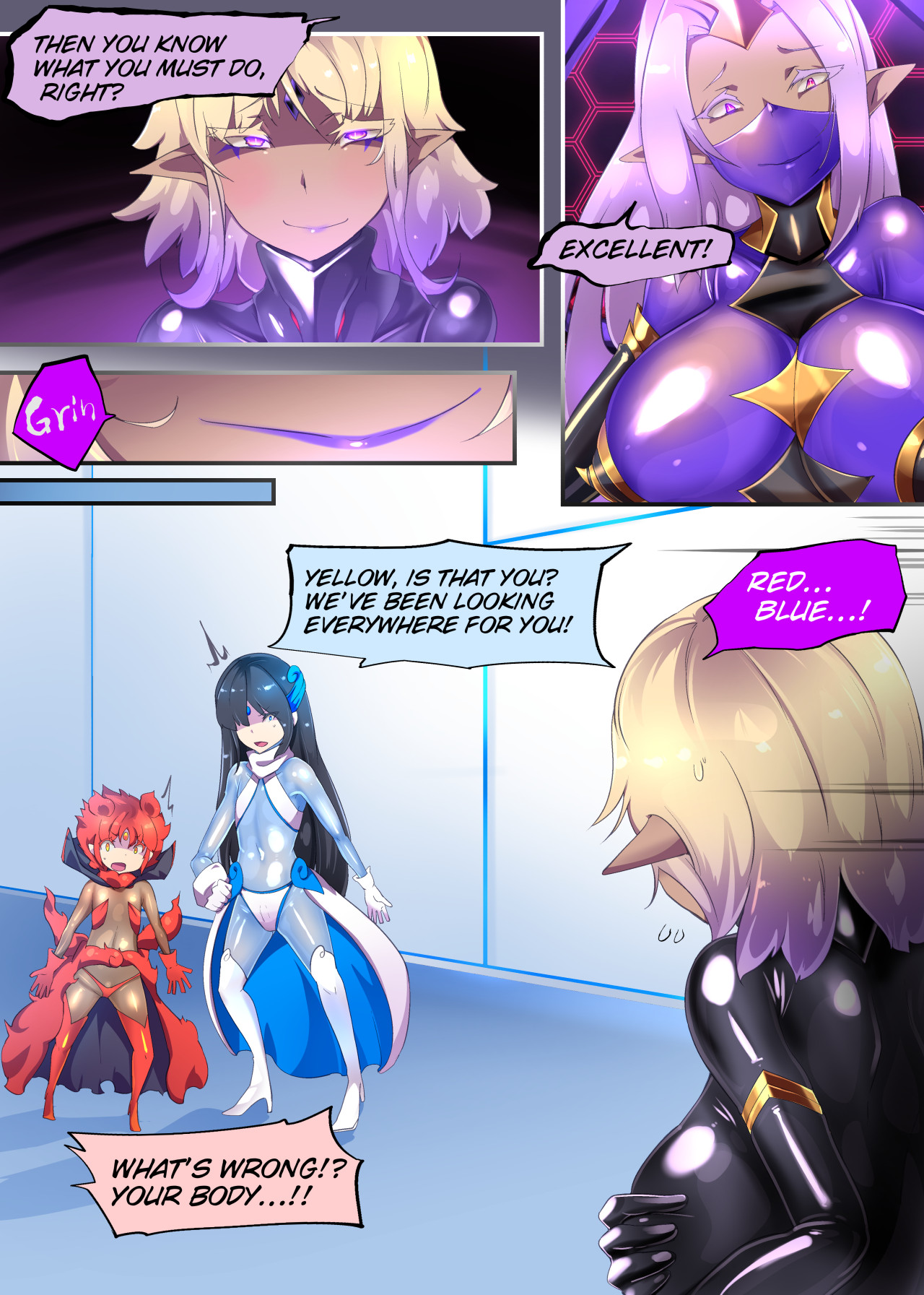 [Yasemura lo-ru (Teishoku, Toyono Kitsune.)]Josou Shounen Hero no Kimi ga Nyotaika shite Mob Sentouin ni Ochiru Manga -Jain TS Sennou Trance Mob Sentouin!-[English] Page 34