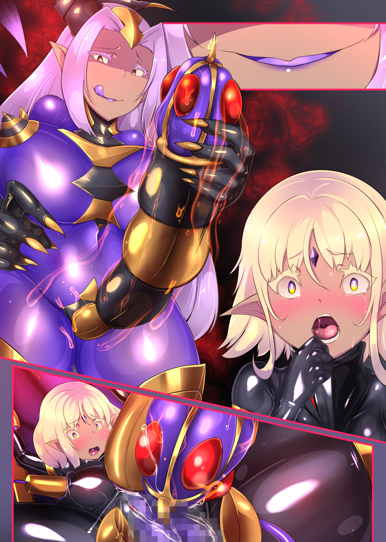 [Yasemura lo-ru (Teishoku, Toyono Kitsune.)]Josou Shounen Hero no Kimi ga Nyotaika shite Mob Sentouin ni Ochiru Manga -Jain TS Sennou Trance Mob Sentouin!-[English] Page 63