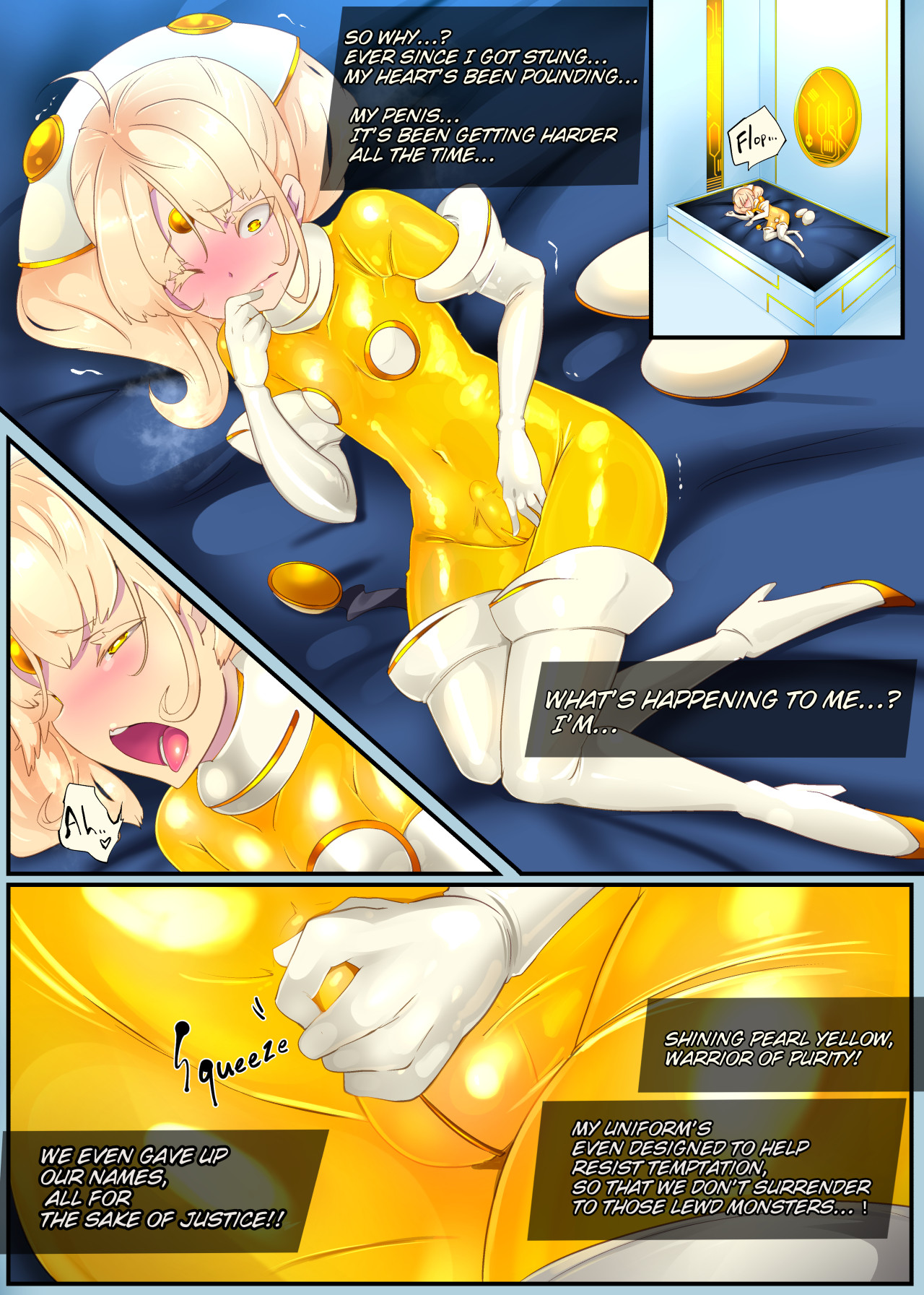 [Yasemura lo-ru (Teishoku, Toyono Kitsune.)]Josou Shounen Hero no Kimi ga Nyotaika shite Mob Sentouin ni Ochiru Manga -Jain TS Sennou Trance Mob Sentouin!-[English] Page 7