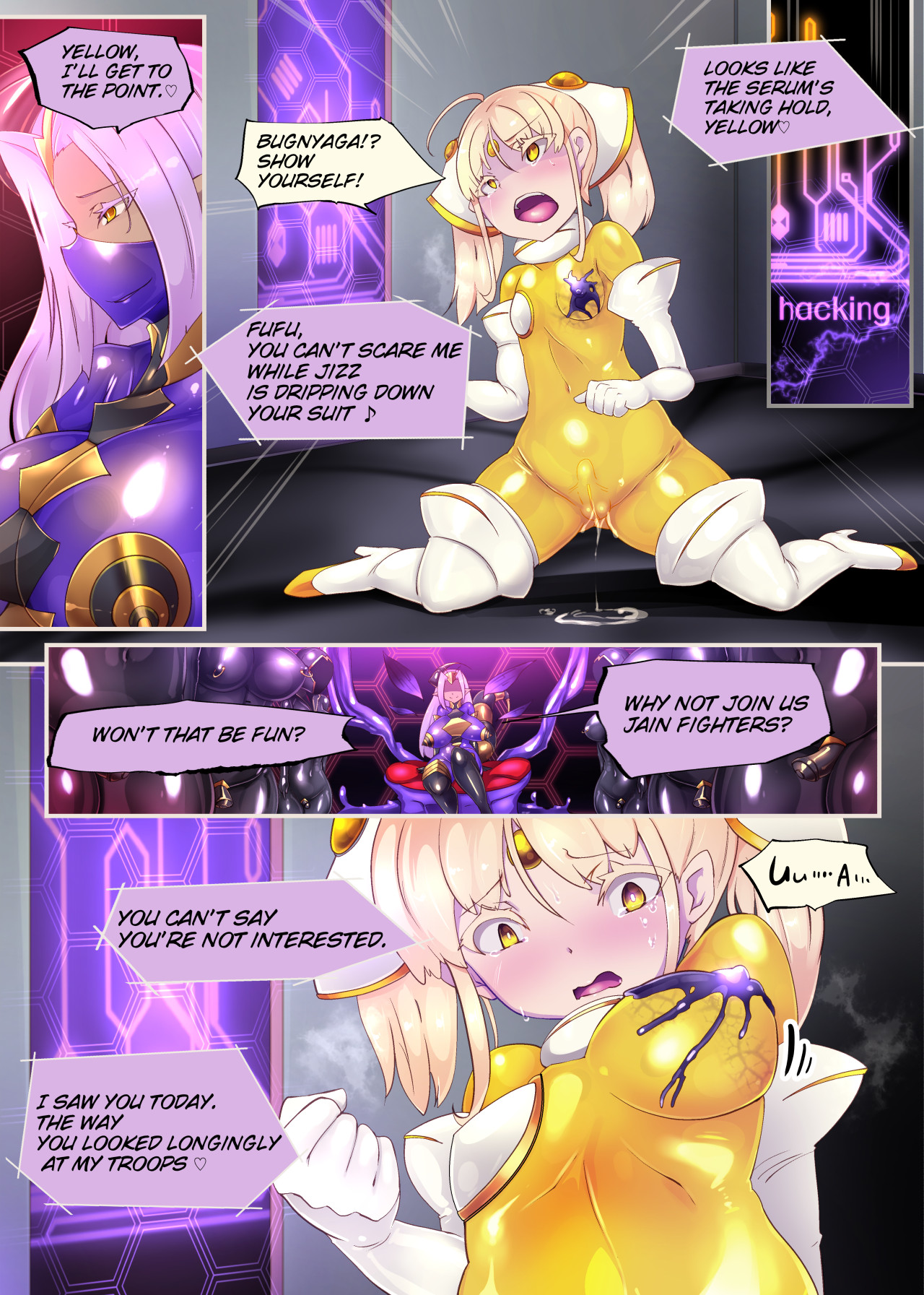 [Yasemura lo-ru (Teishoku, Toyono Kitsune.)]Josou Shounen Hero no Kimi ga Nyotaika shite Mob Sentouin ni Ochiru Manga -Jain TS Sennou Trance Mob Sentouin!-[English] Page 9