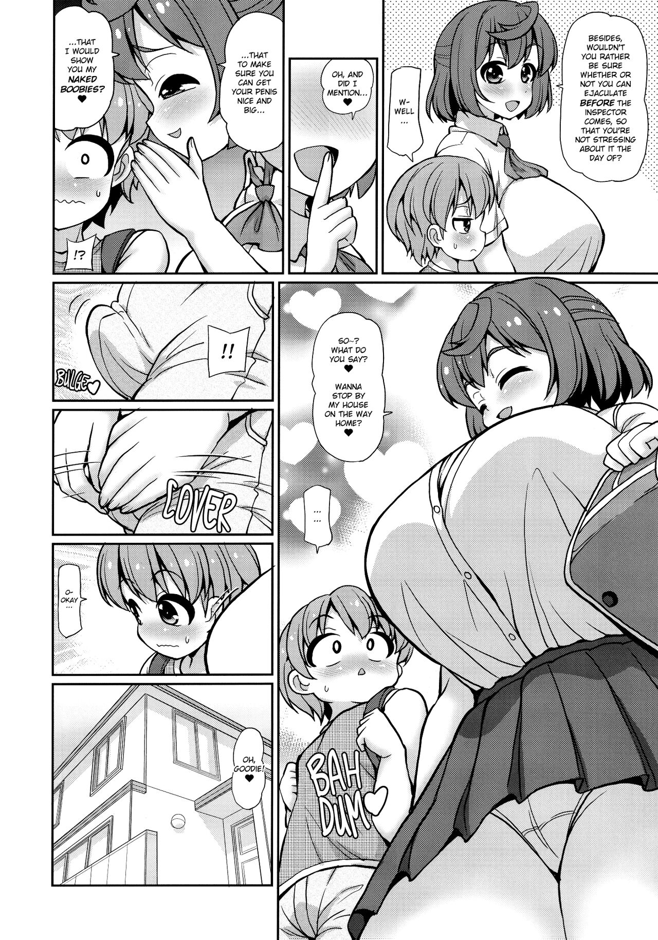 (C100) [Joji Panchu Uriba (emina)]Onee-chan wa Osananajimi o Seitsuu Sasetai | Onee-chan Wants to Steal My Virginity![English] Page 5