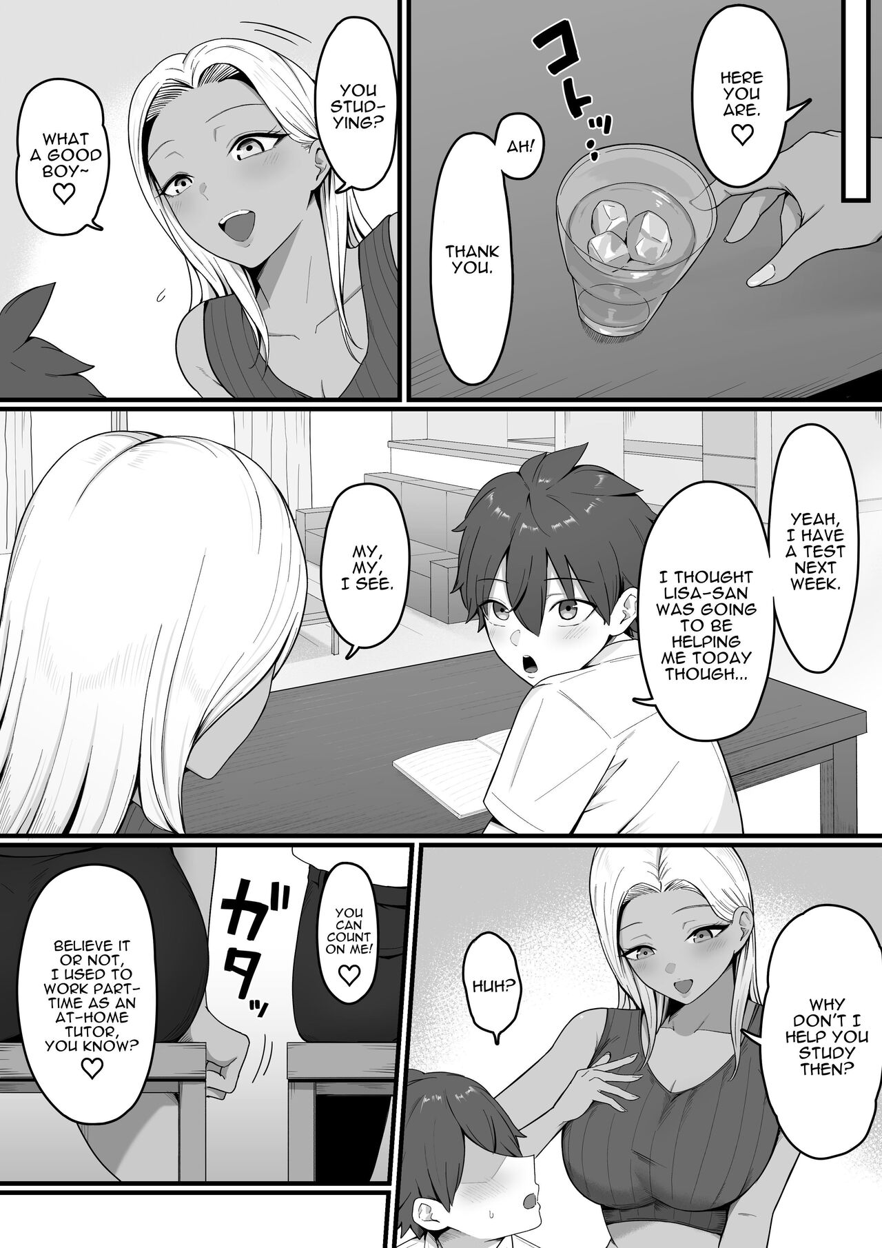 [Shirasudon]Kinjo no Gal Mama ni Kuwareru! | Devoured By The Gal Mama In My Neighborhood![English] [Translators Unite] Page 17