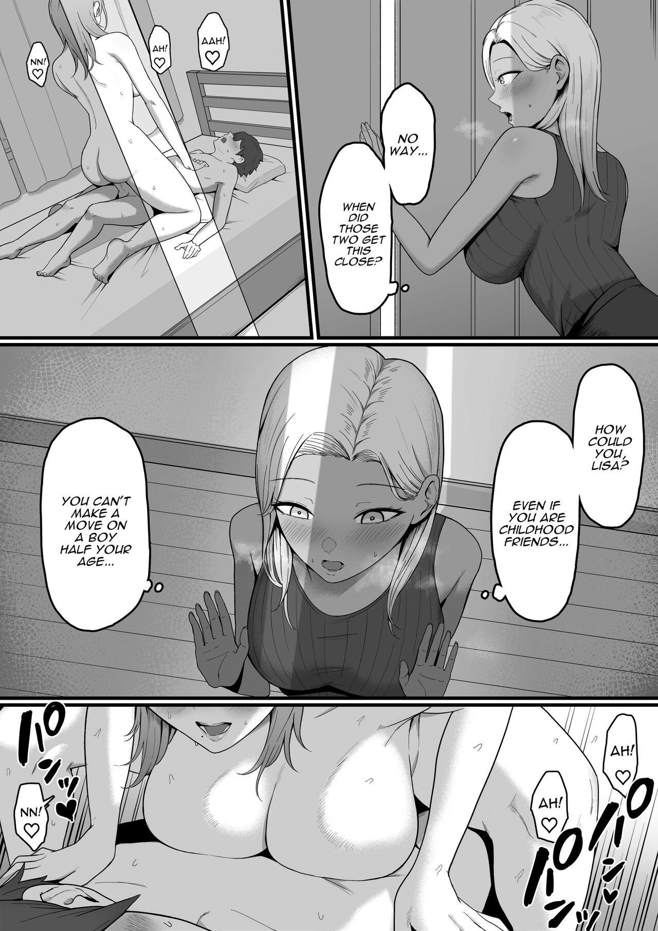 [Shirasudon]Kinjo no Gal Mama ni Kuwareru! | Devoured By The Gal Mama In My Neighborhood![English] [Translators Unite] Page 5